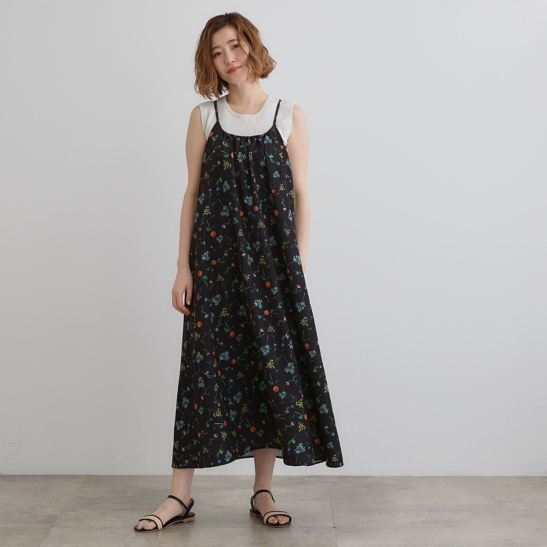 grove「【コラボITEM】DILIGENCE PARLOUR キャミワンピース」|ワンピース|