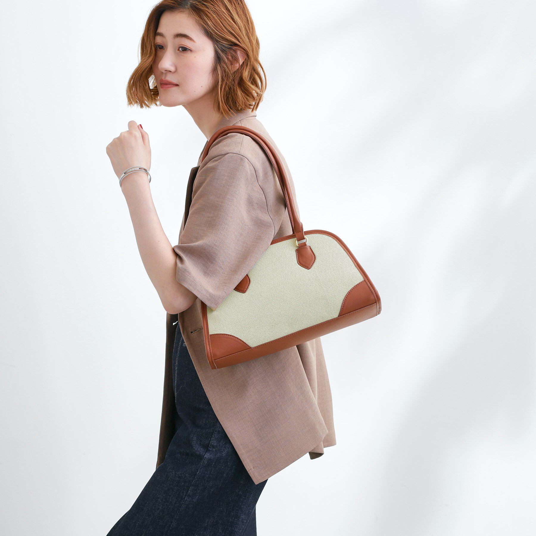 grove「【雑誌掲載】エルガリーコンビボストン」|ボストンバッグ|