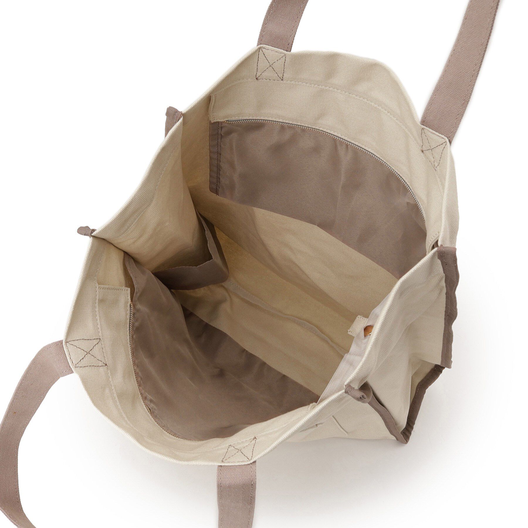 grove「【A4・多機能】パイピングロゴキャンバストート」|トートバッグ|