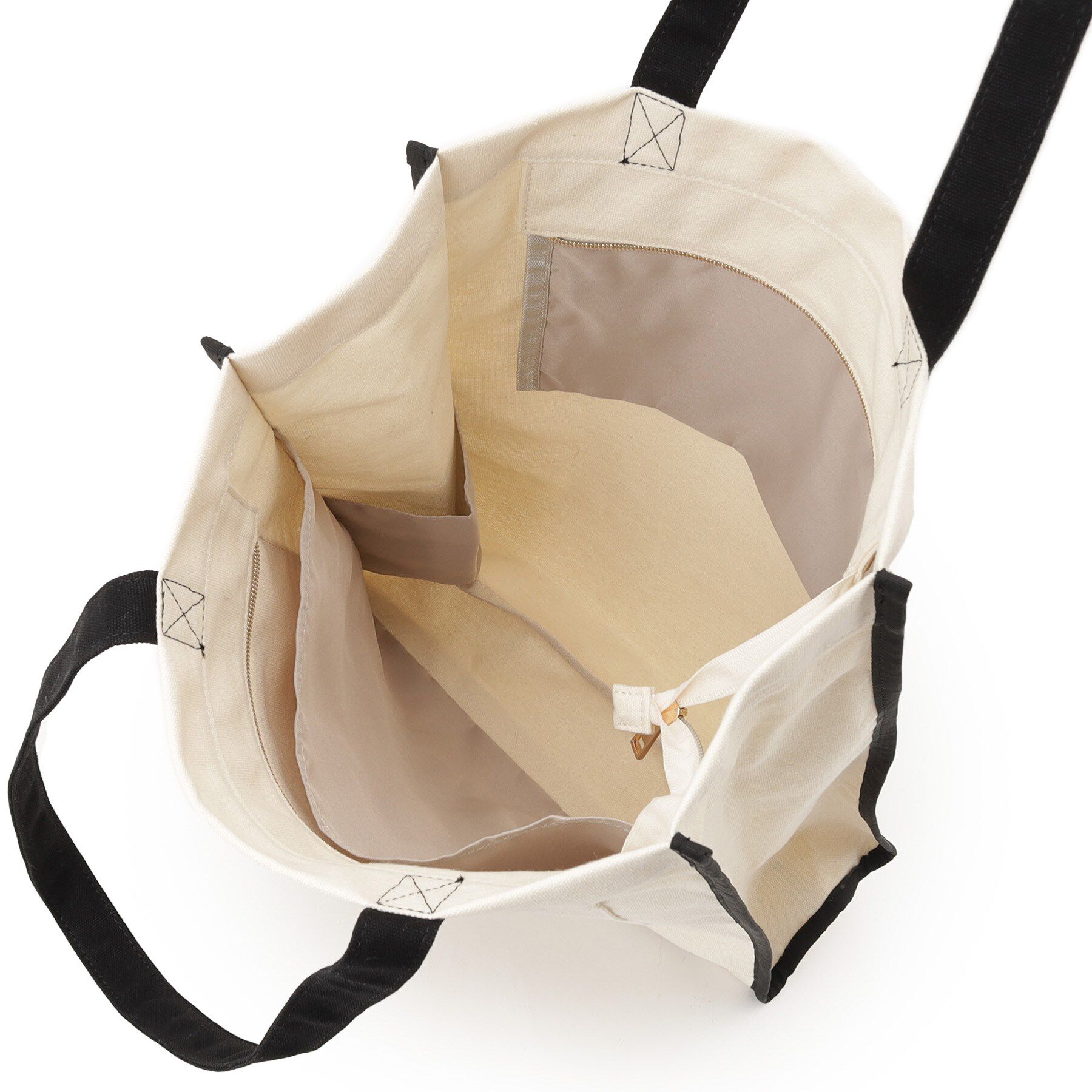 grove「【A4・多機能】パイピングロゴキャンバストート」|トートバッグ|