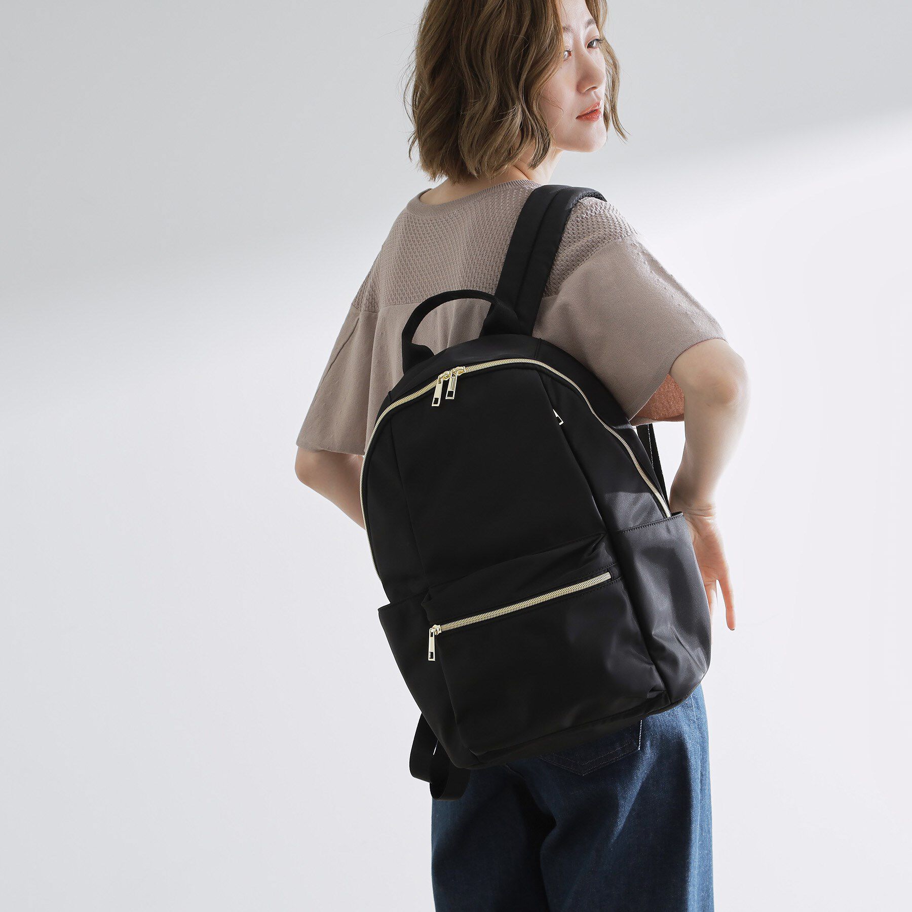 grove「【インスタ】人間工学撥水多機能リュック」|リュック|