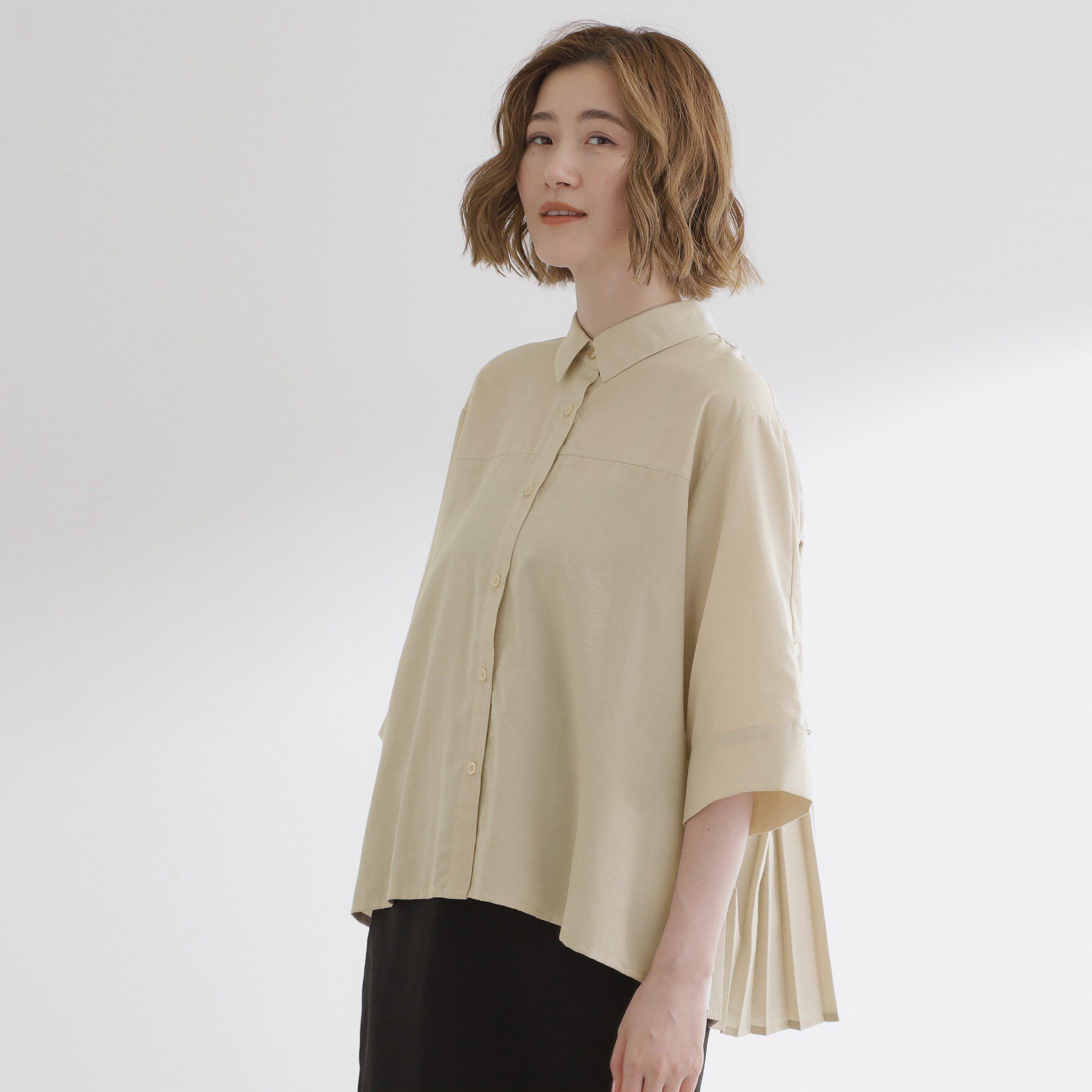 grove「【2WAY】1枚でも羽織っても。使える大人のシャツスタイル」|シャツ・ブラウス|