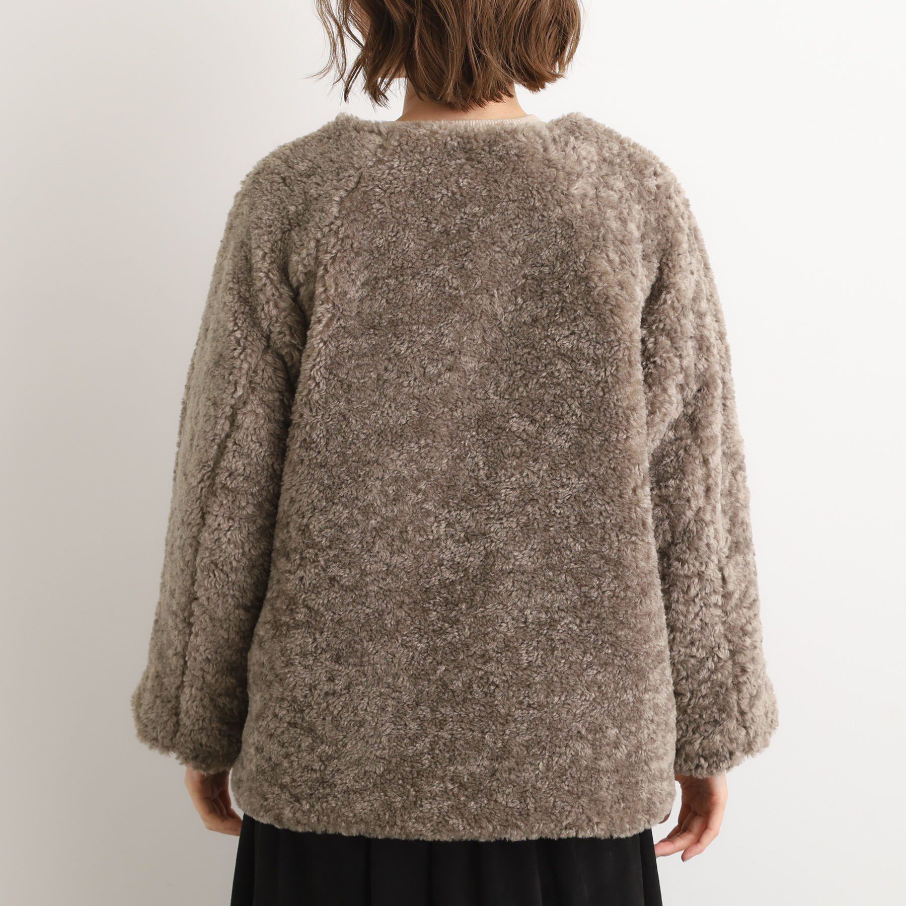 grove「最終お値下げ！！【名品アウター/3WAY・はっ水】ボアライナー付きモッズコート」|ミリタリー・モッズコート|