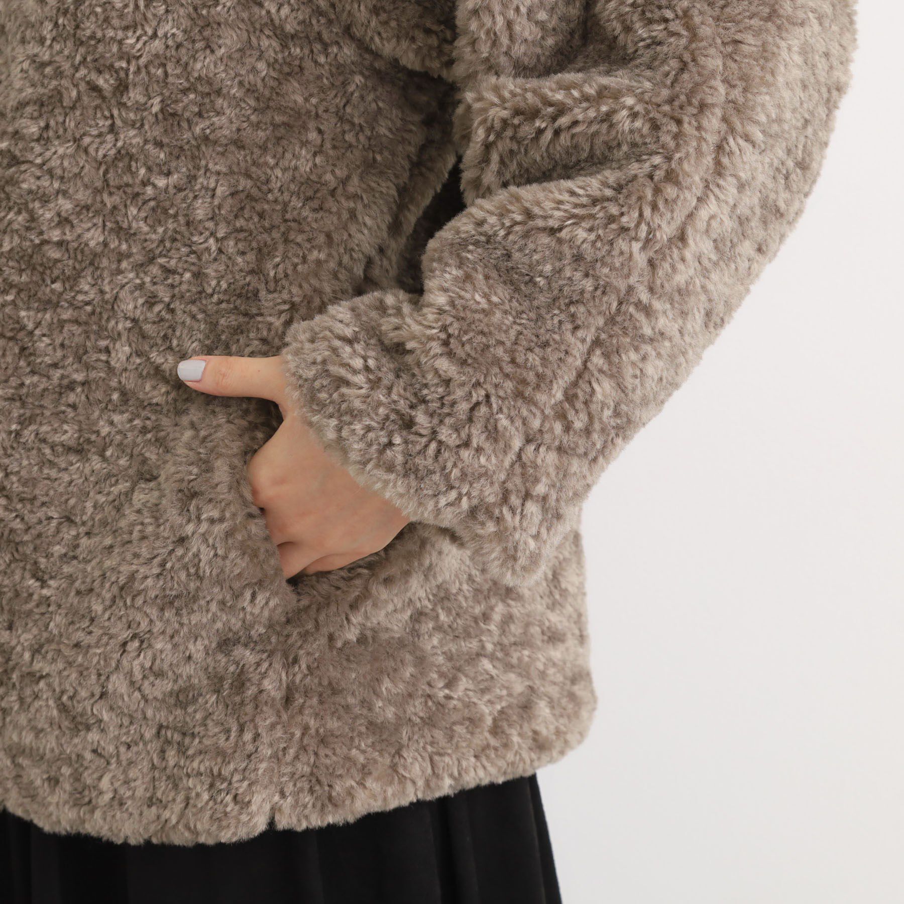 grove「最終お値下げ！！【名品アウター/3WAY・はっ水】ボアライナー付きモッズコート」|ミリタリー・モッズコート|