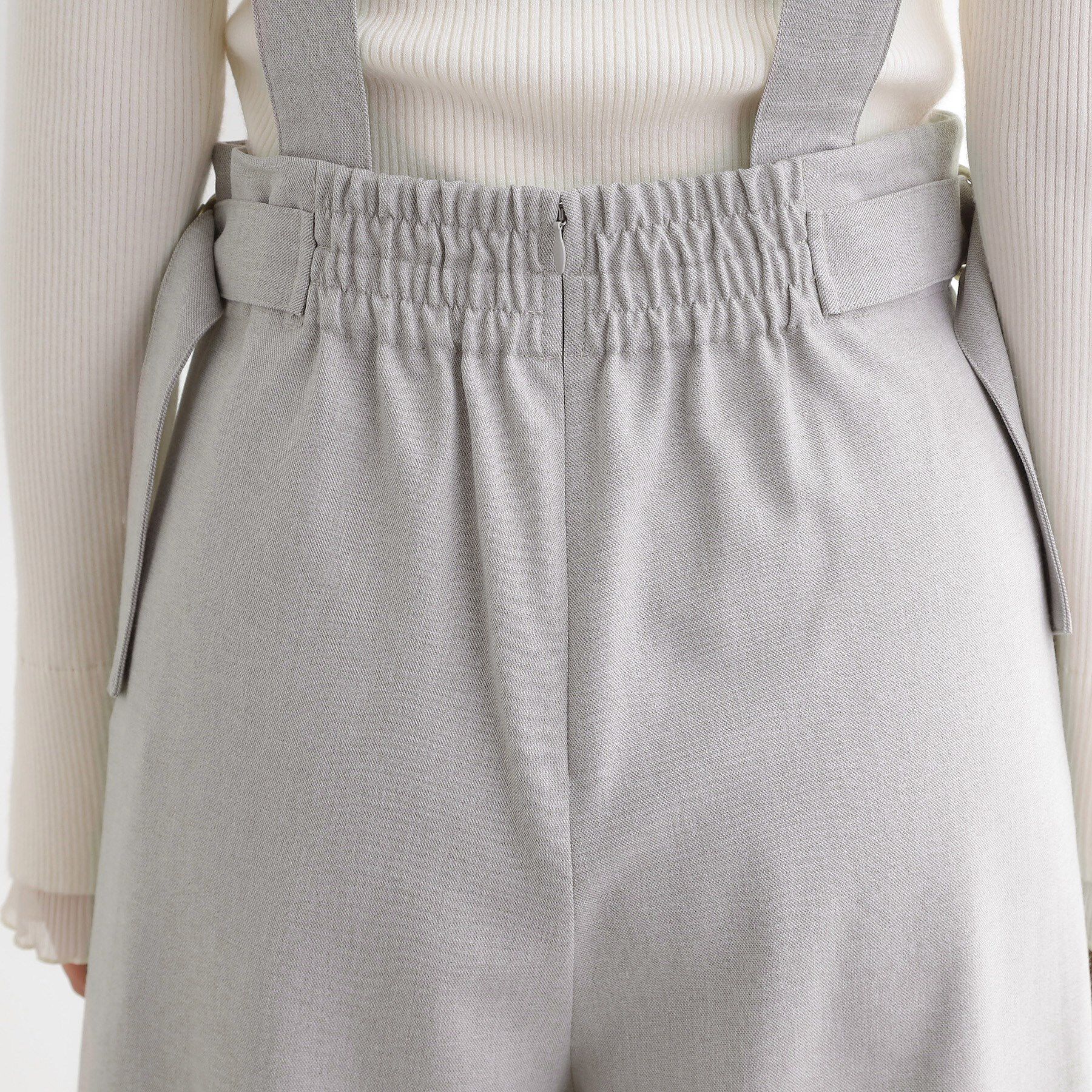 grove「サス付きセンタープレスワイドパンツ」|その他|