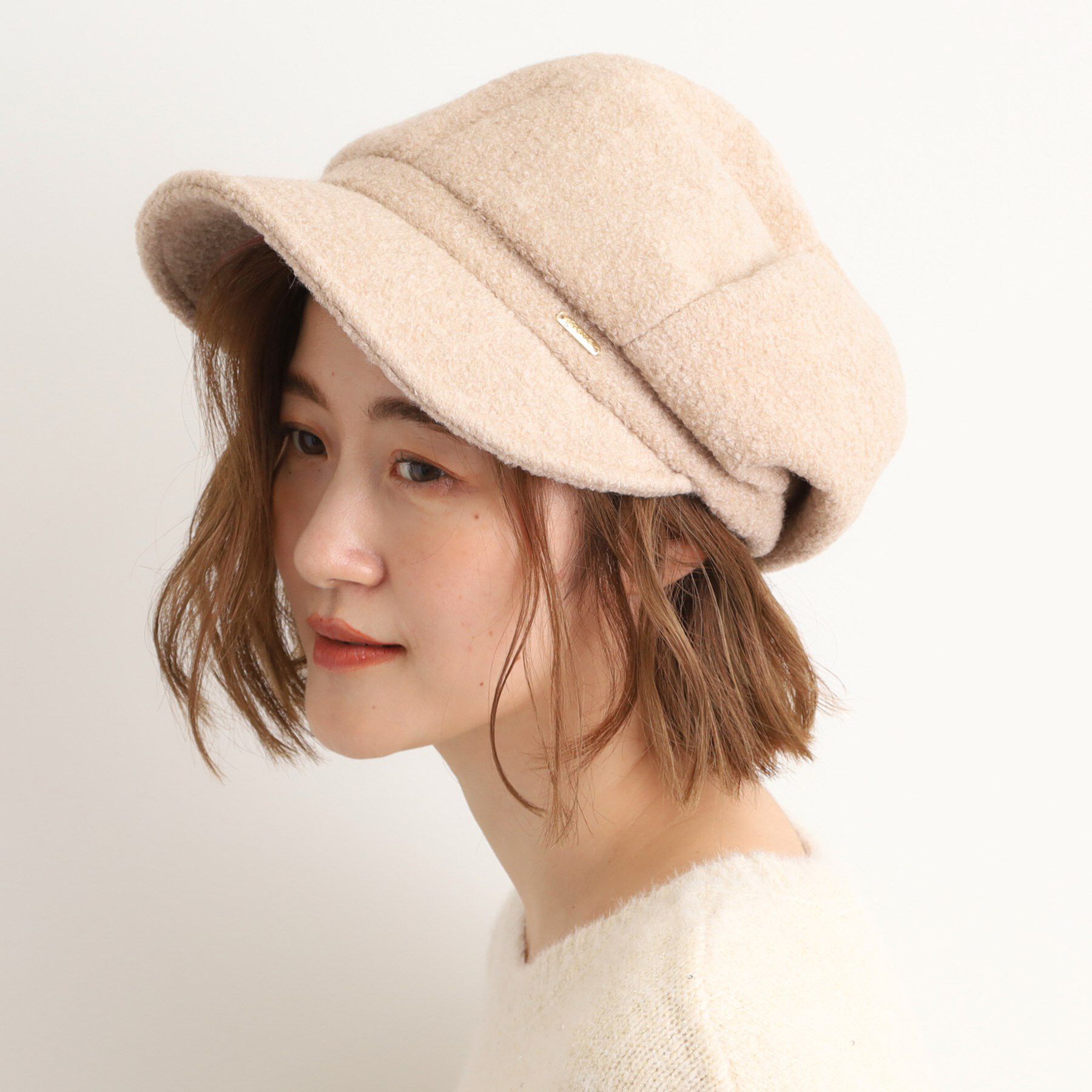 grove「メタルプレートブークレキャスケット」|キャップ・キャスケット|