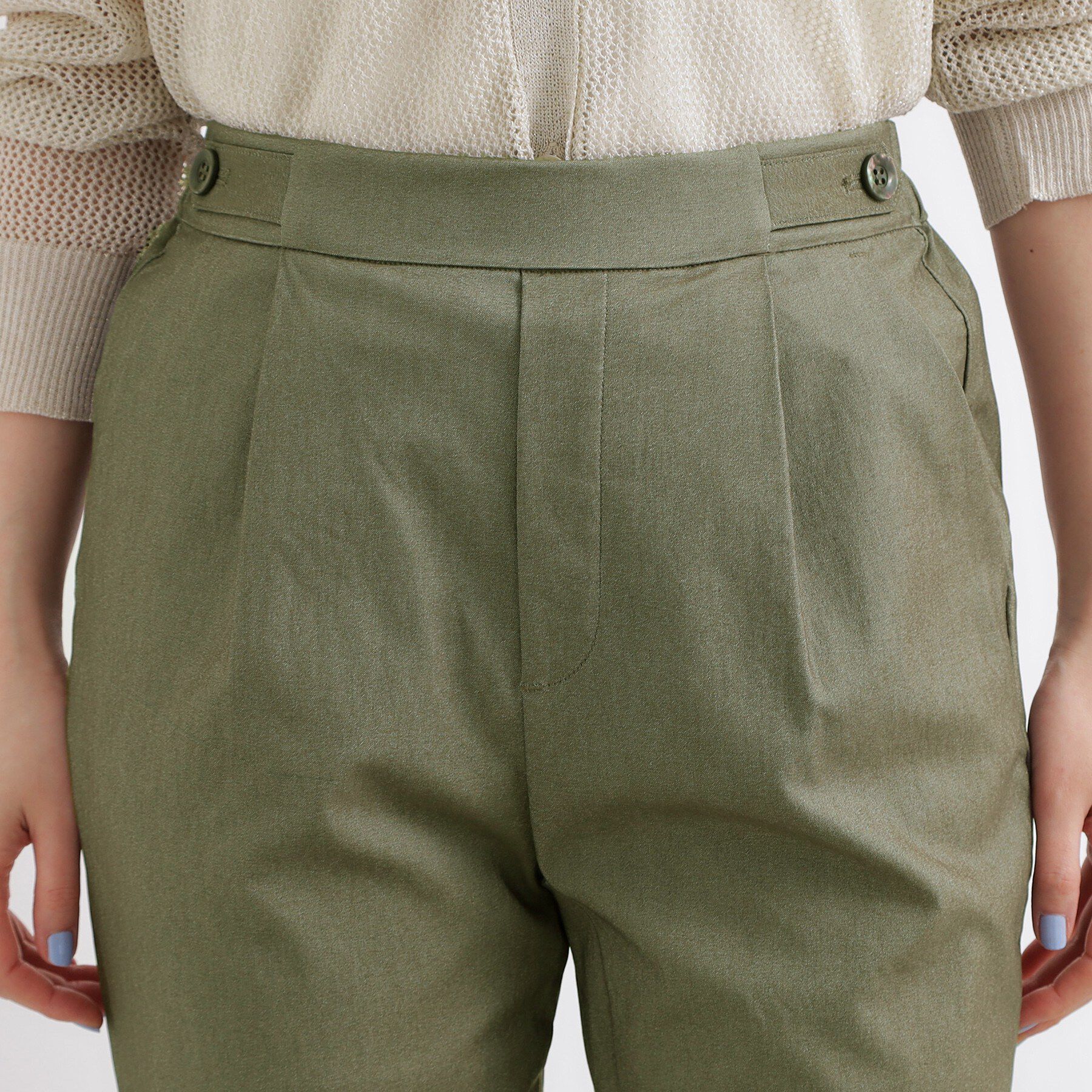 grove「【シリーズ累計13万枚/ひんやり・UV】すっきり見えが叶うサマーハイパーストレッチ テーパードパンツ」|その他|