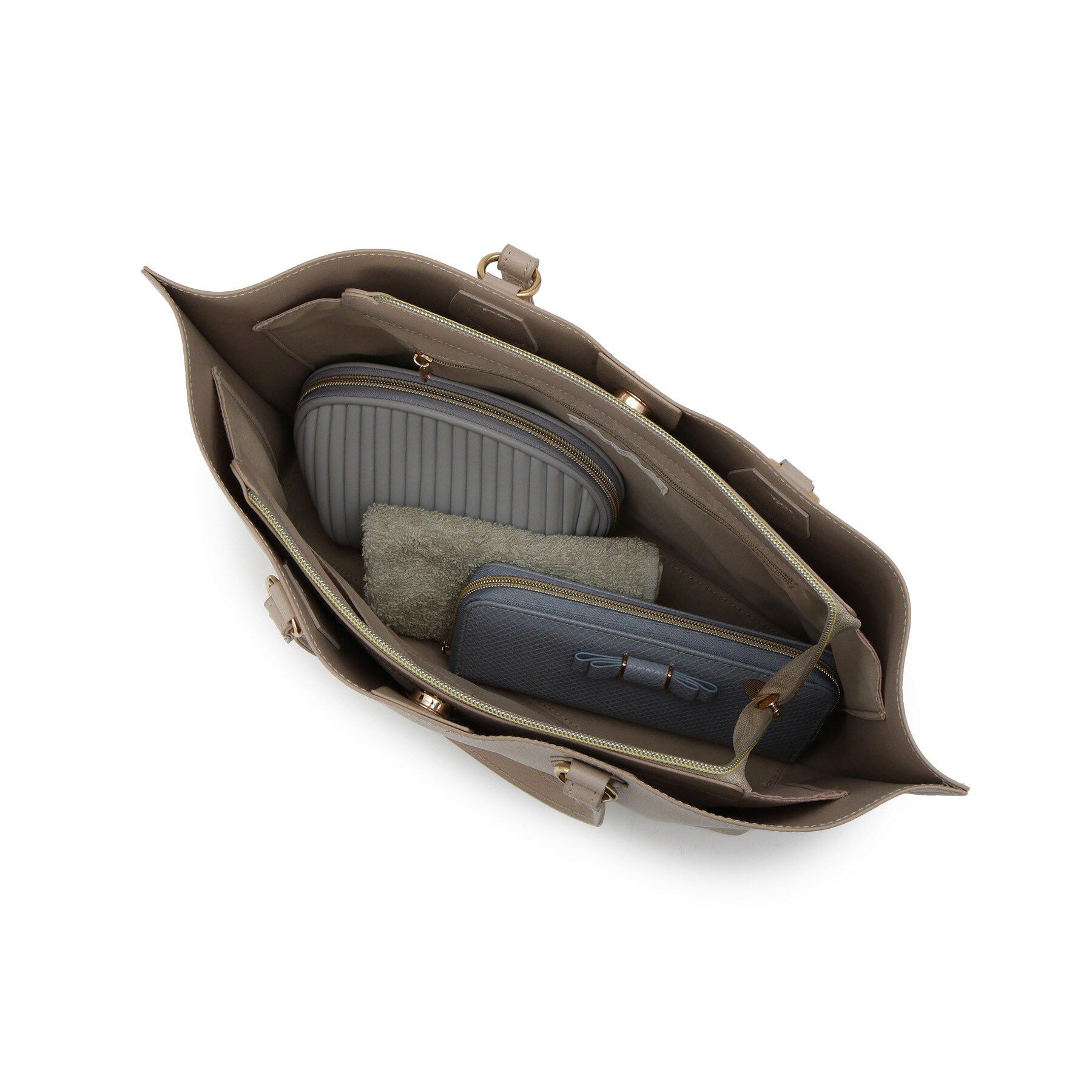 grove「ラインハンドルあおりA4トート」|トートバッグ|