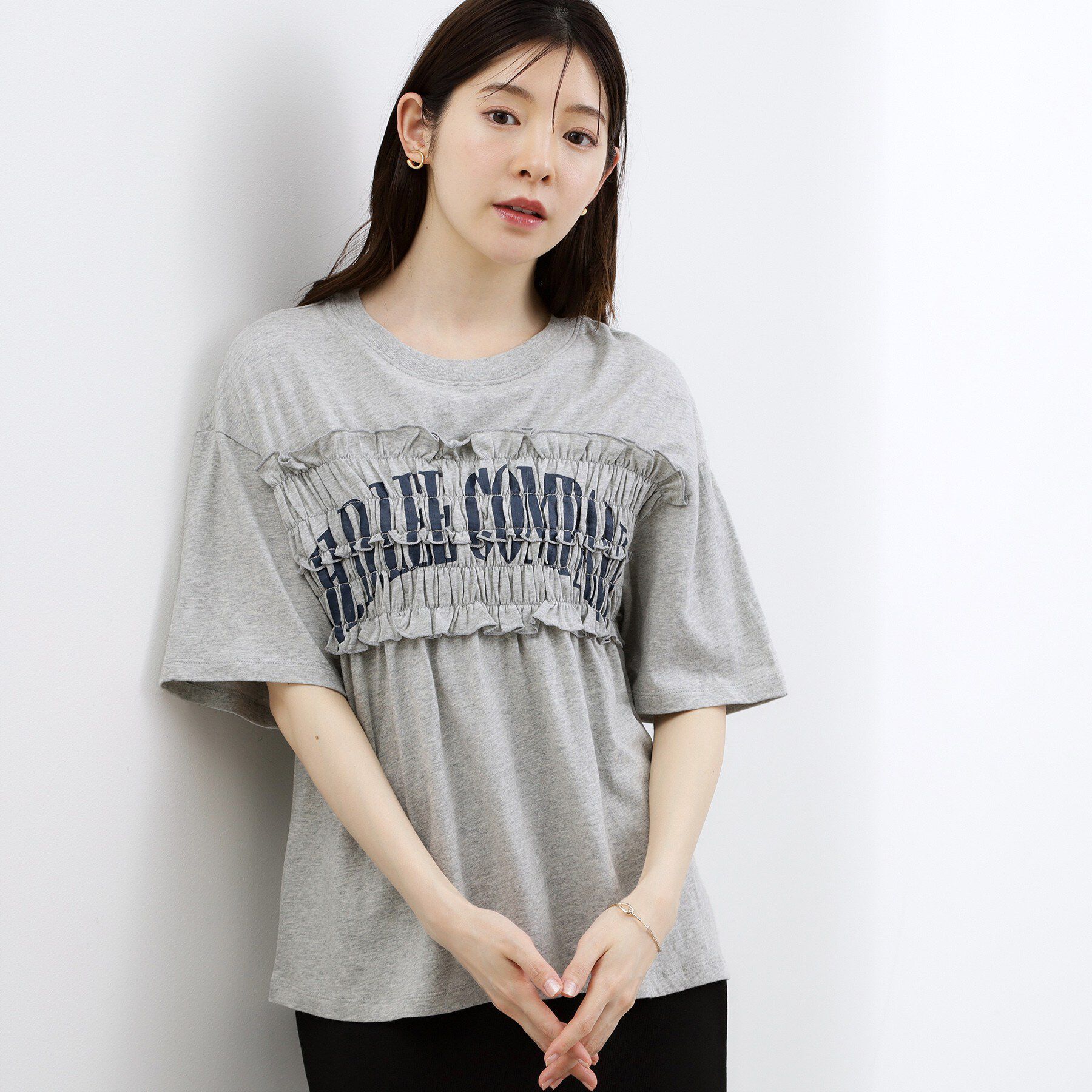 grove「【Lee】SHIRRING H／S TEE」|Tシャツ・カットソー|