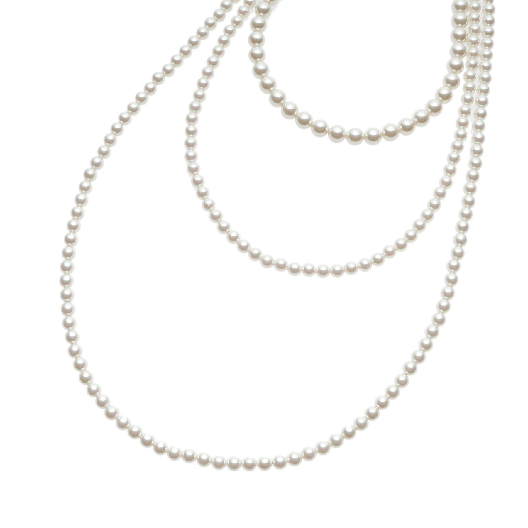 INDIVI「【マルチWAY】3点セットパール調ネックレス」|ネックレス|