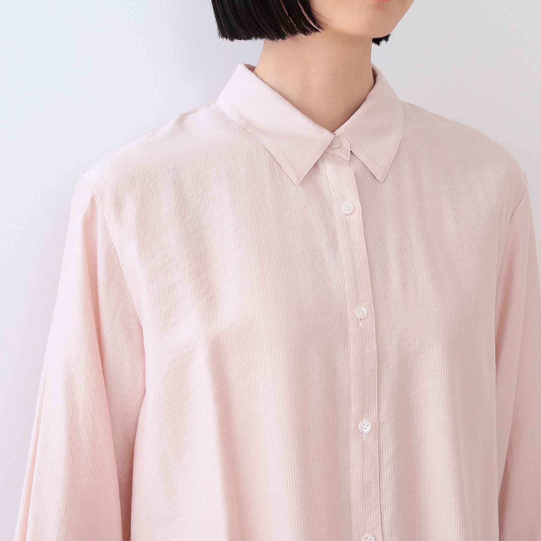 INDIVI「【洗える／シアー】ドビーストライプシャツ」|シャツ・ブラウス|