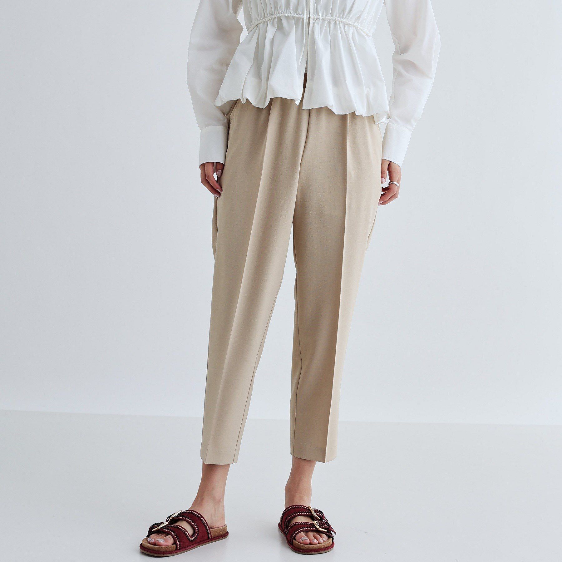 GALLEST「【接触冷感／セットアップ対応】イージーテーパードパンツ【通勤・セレモニー】」|その他|