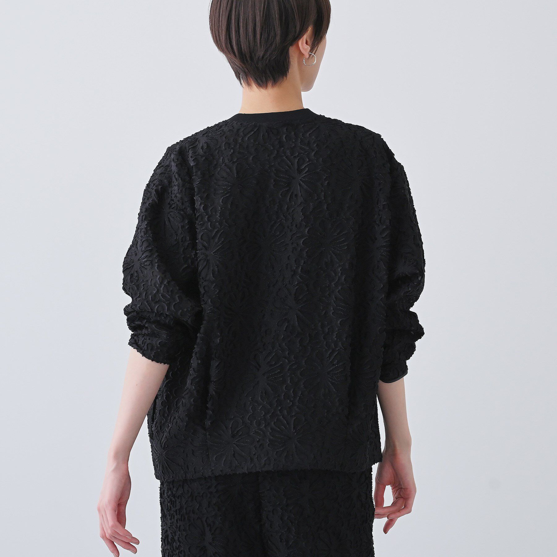 INDIVI「【日本製／SETUP可能】オーバーサイズブルゾン」|シャツ・ブラウス|