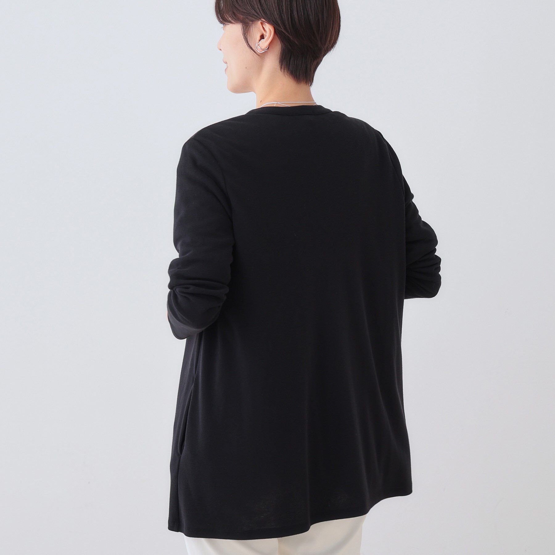 INDIVI「【UVケア／接触冷感】ベーシック着流しカーディガン」|カーディガン|