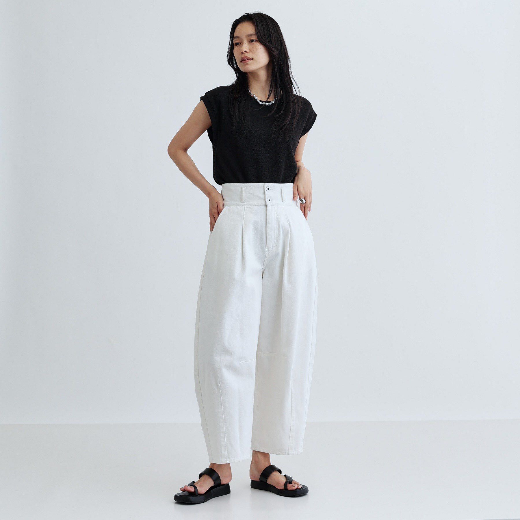 GALLEST「【再入荷】バックシャンノースリTシャツ」|Tシャツ・カットソー|