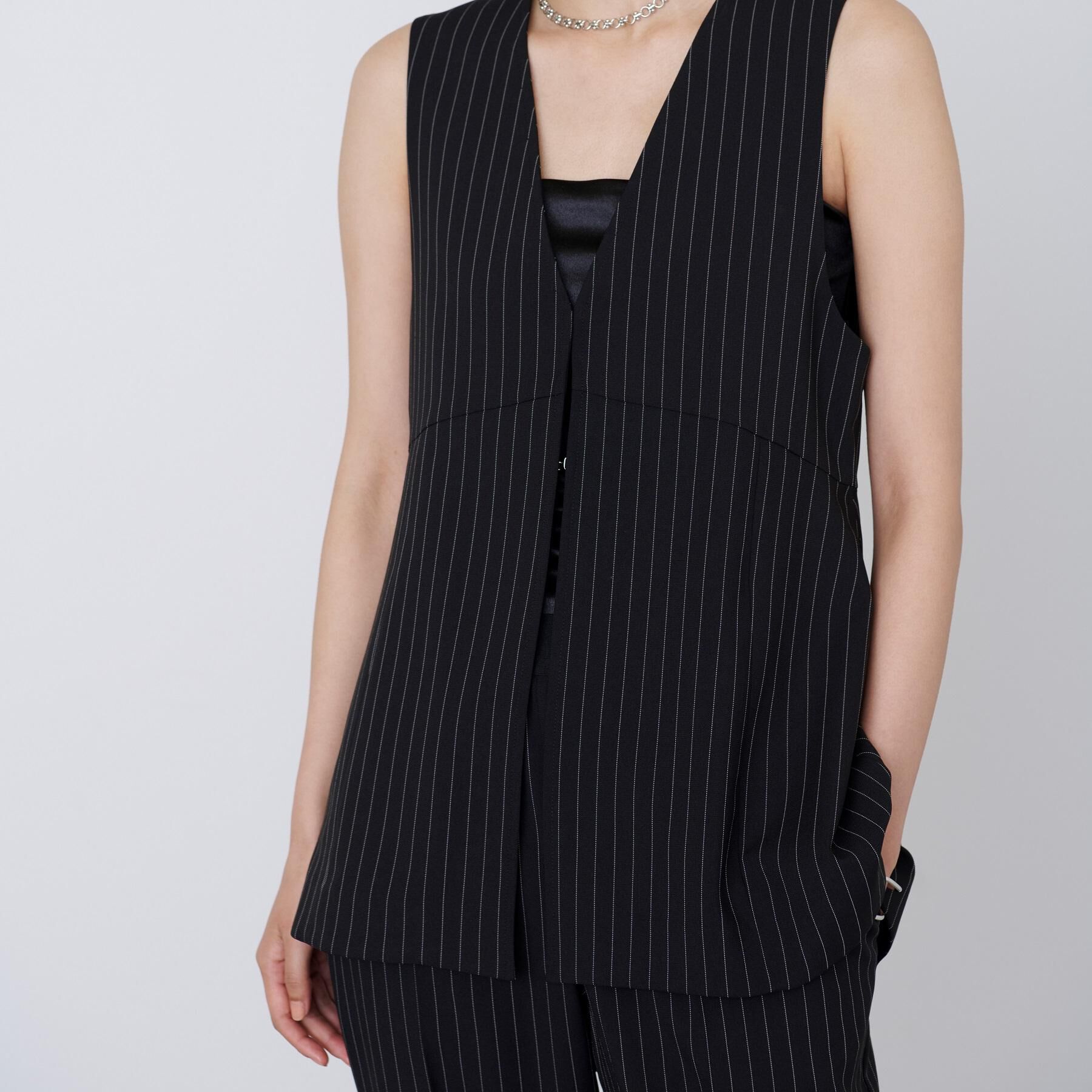 GALLEST「【セットアップ対応】イージーペプラムジレ」|ベスト・ジレ|