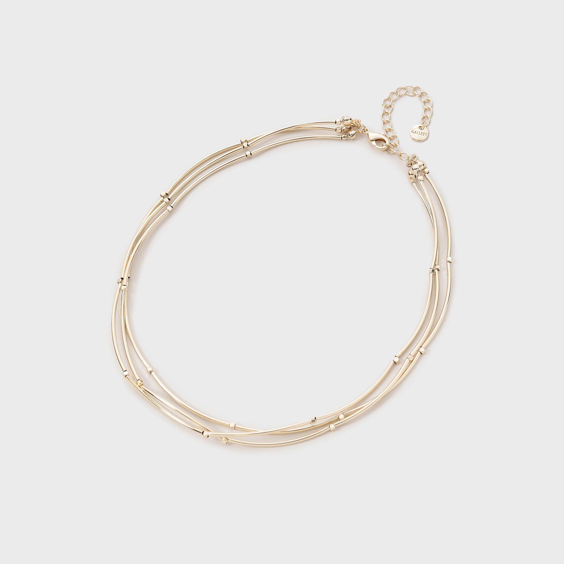 GALLEST「三連ショートネックレス」|ネックレス|