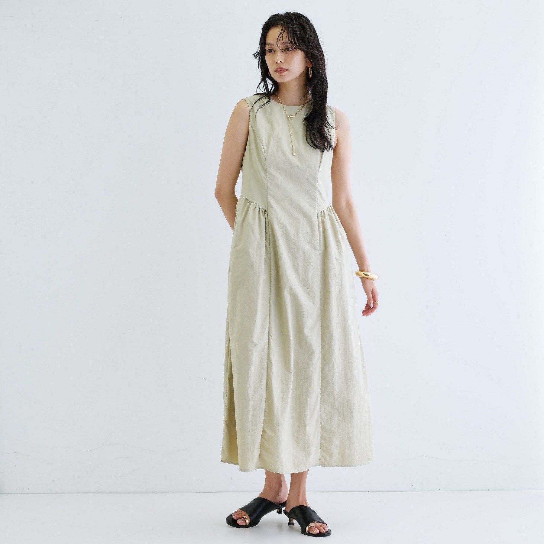 GALLEST「ミックスチェーンラリエット」|ネックレス|