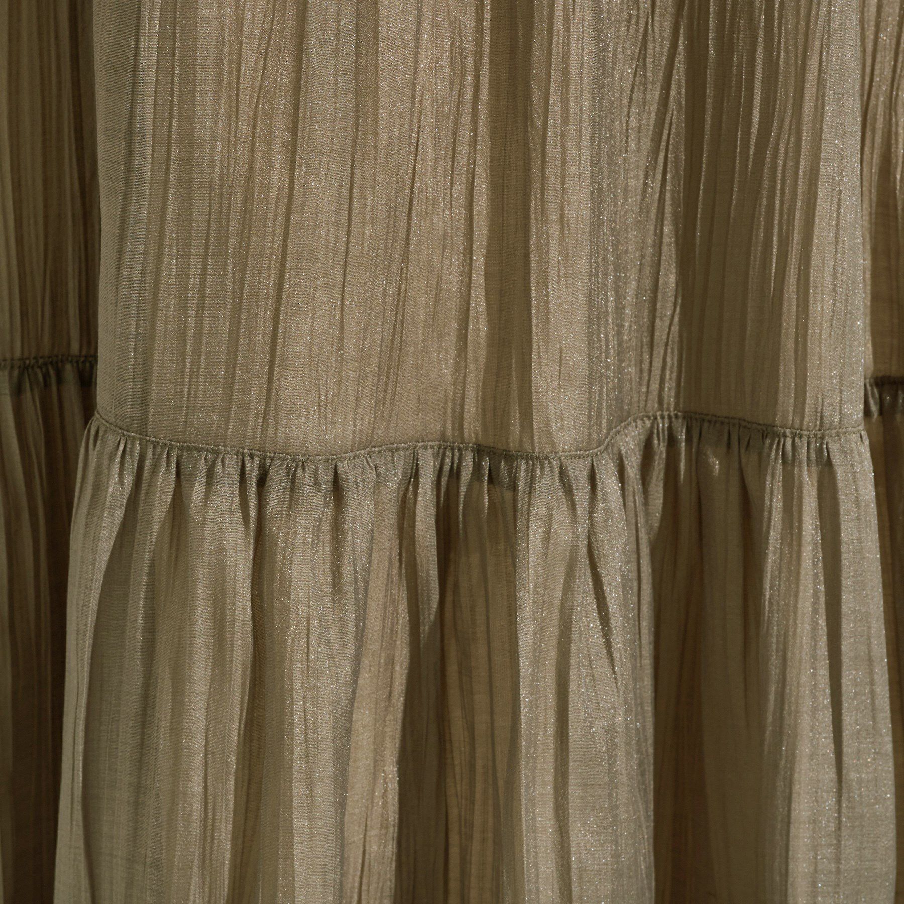 INDIVI「【2点セット／着回し◎】ノースリーブ＆ティアードスカート カセット服」|ワンピース|