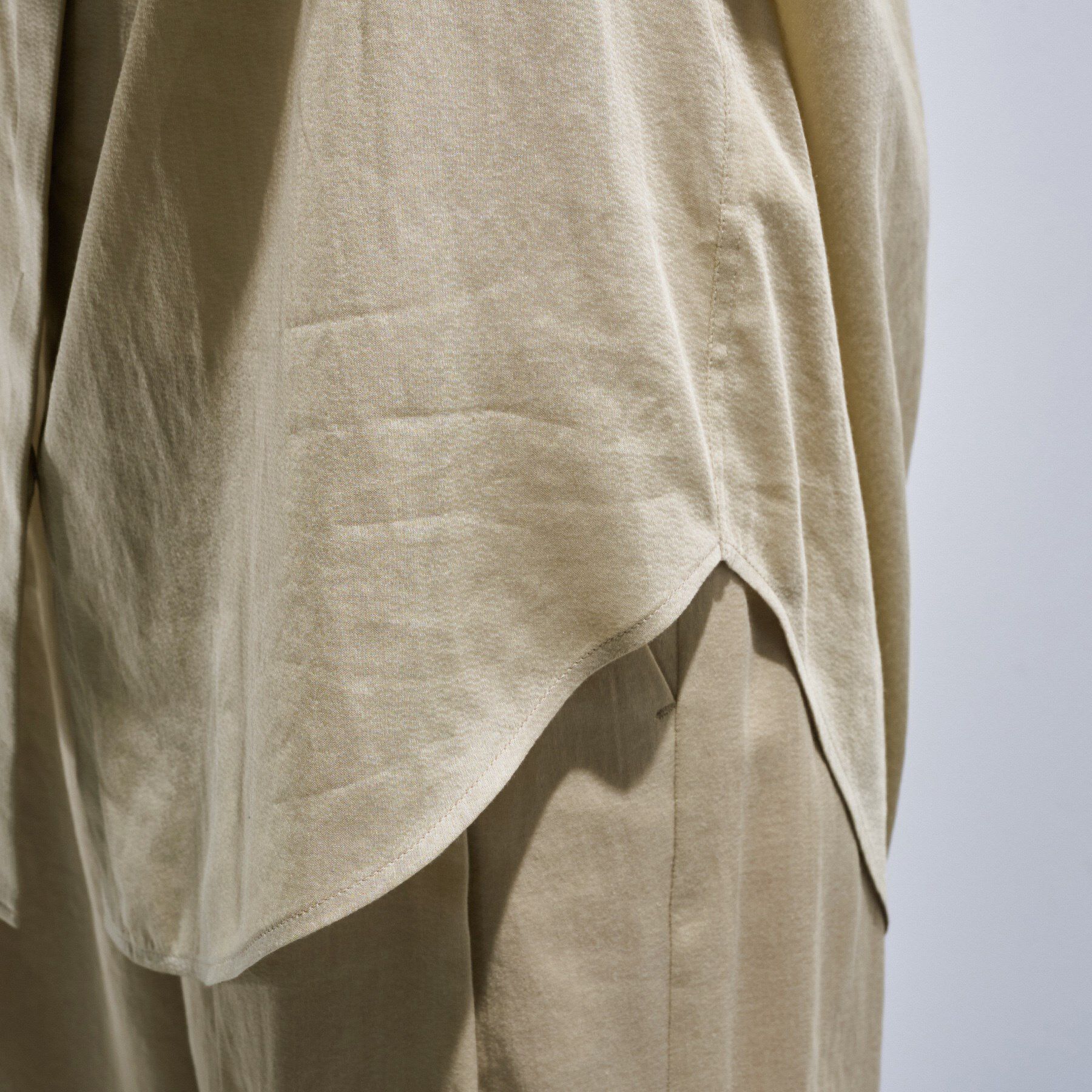 INDIVI「【日本製／SETUP可能】ガーゼ素材ブラウス」|シャツ・ブラウス|