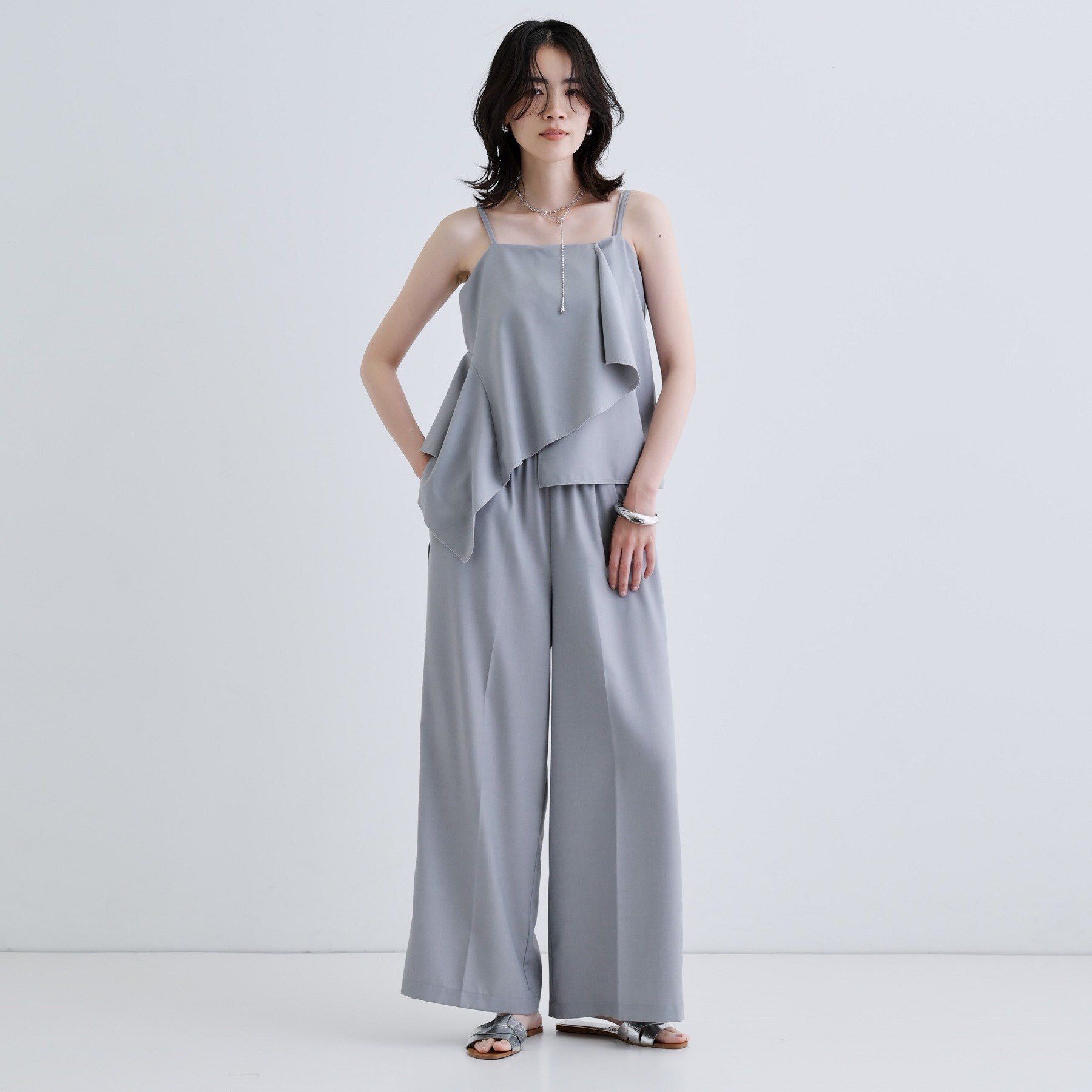 GALLEST「【セットアップ可能】サキソニーサイドラインパンツ」|その他|