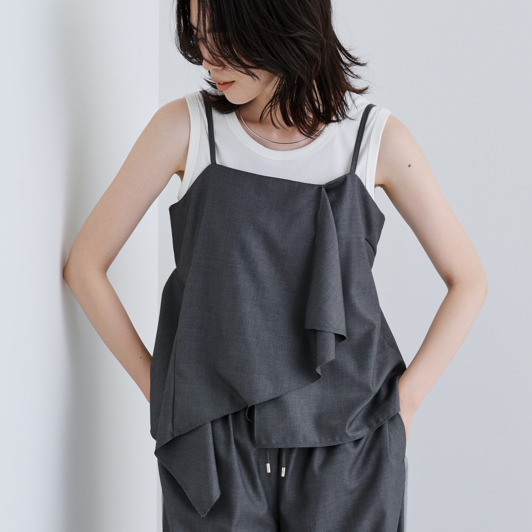 GALLEST「【セットアップ可能】サキソニービスチェ」|キャミソール|