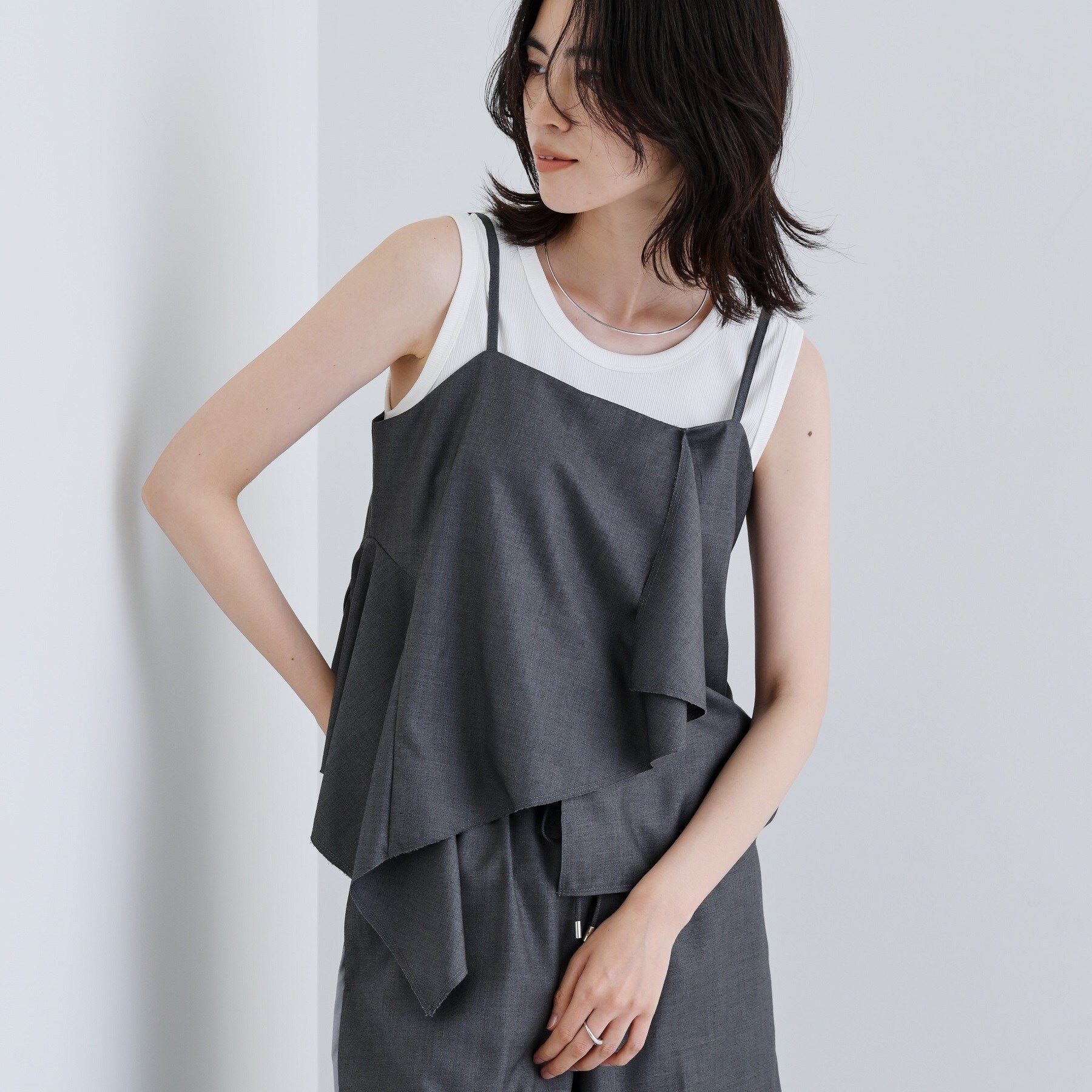 GALLEST「【セットアップ可能】サキソニービスチェ」|キャミソール|