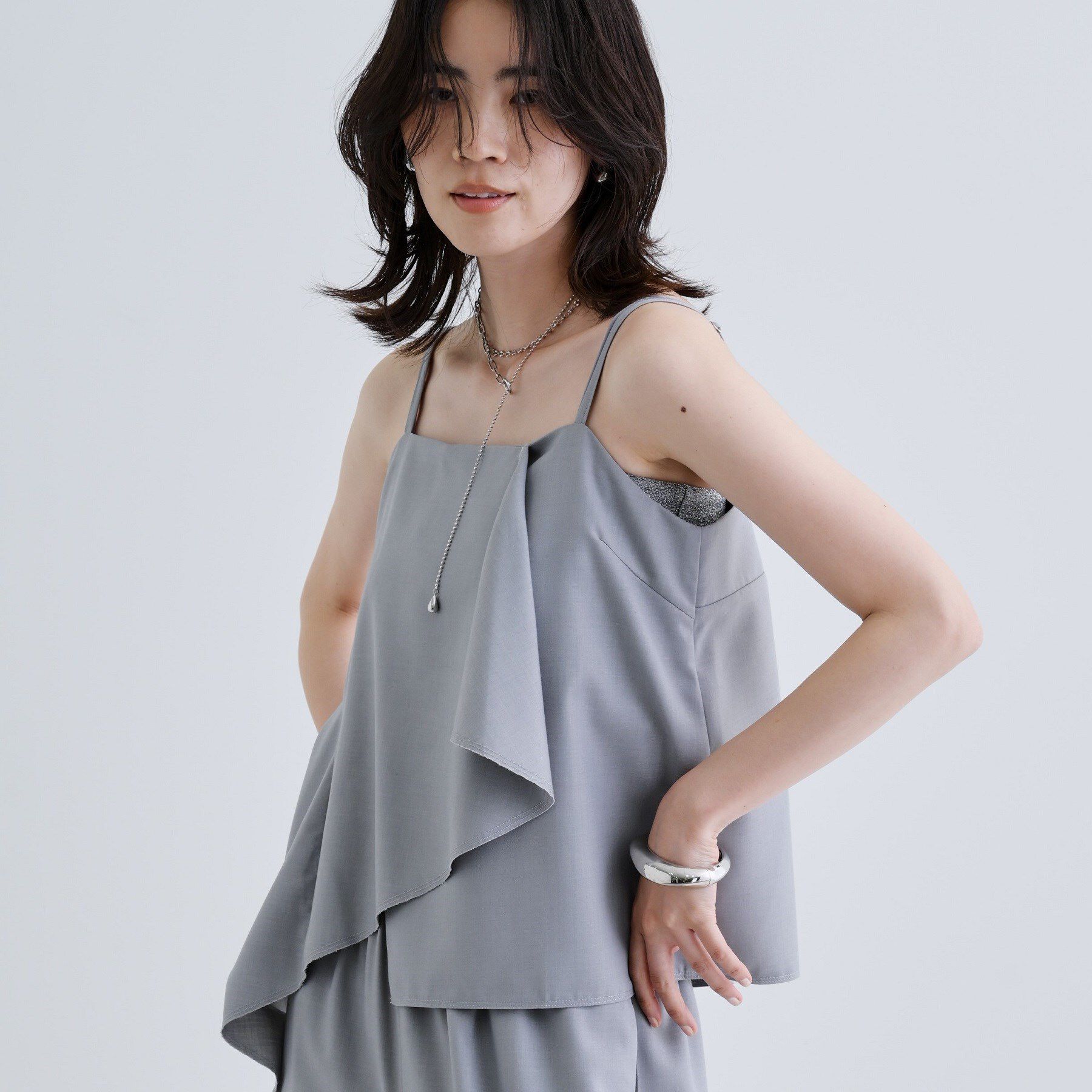 GALLEST「【セットアップ可能】サキソニービスチェ」|キャミソール|