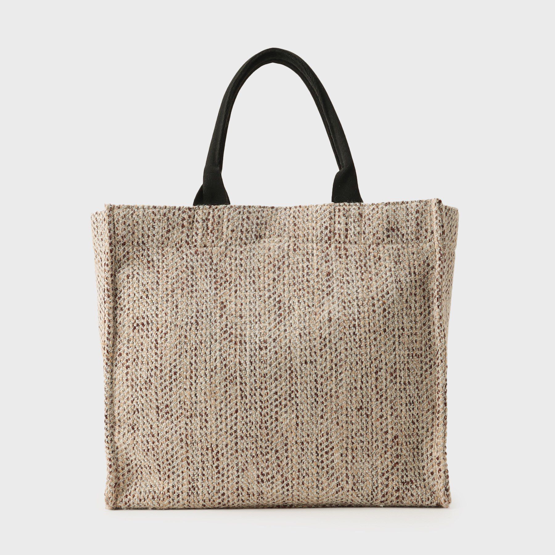 INDIVI「【選べる柄バリエ】スクエアトートバッグ」|トートバッグ|