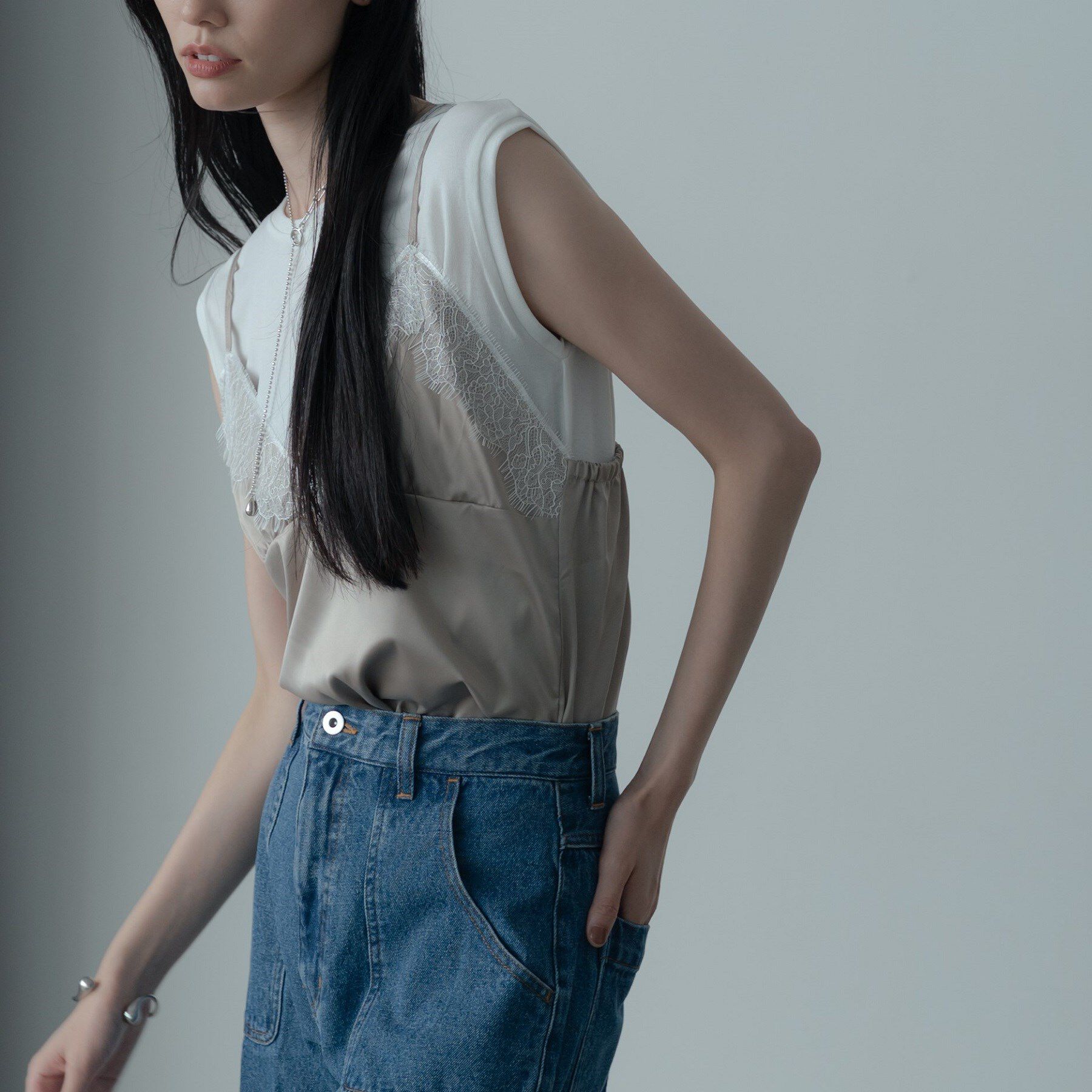 GALLEST「キャミセットカットソー」|Tシャツ・カットソー|