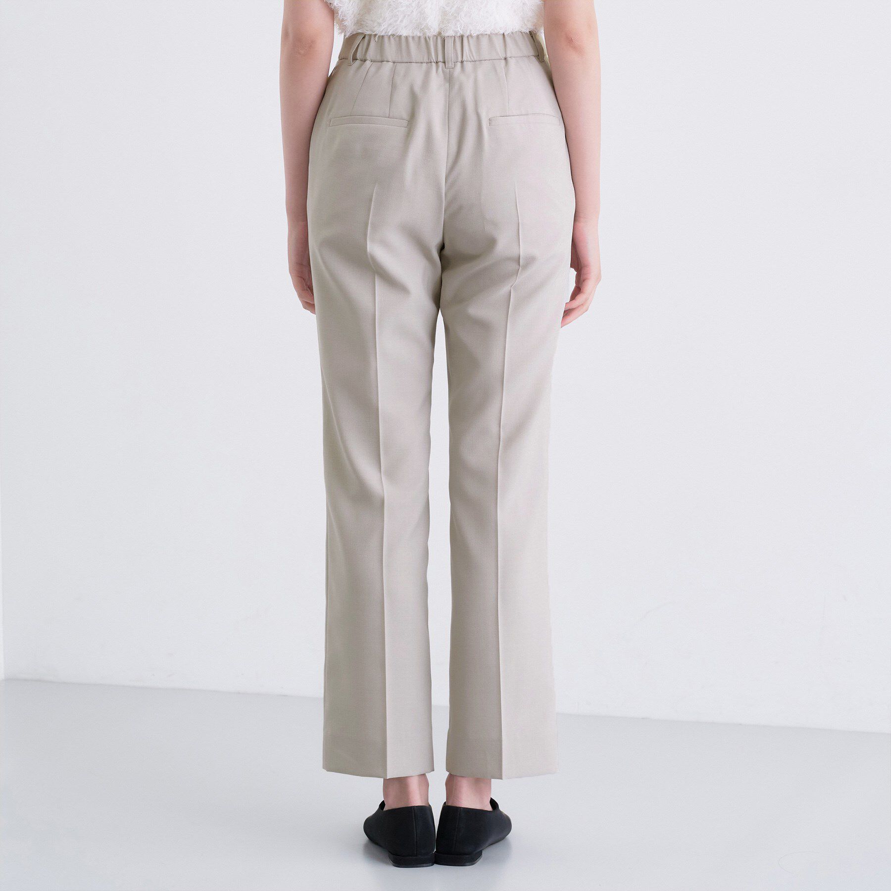 INDIVI「【UVケア】ライトスリムストレートパンツ」|その他|