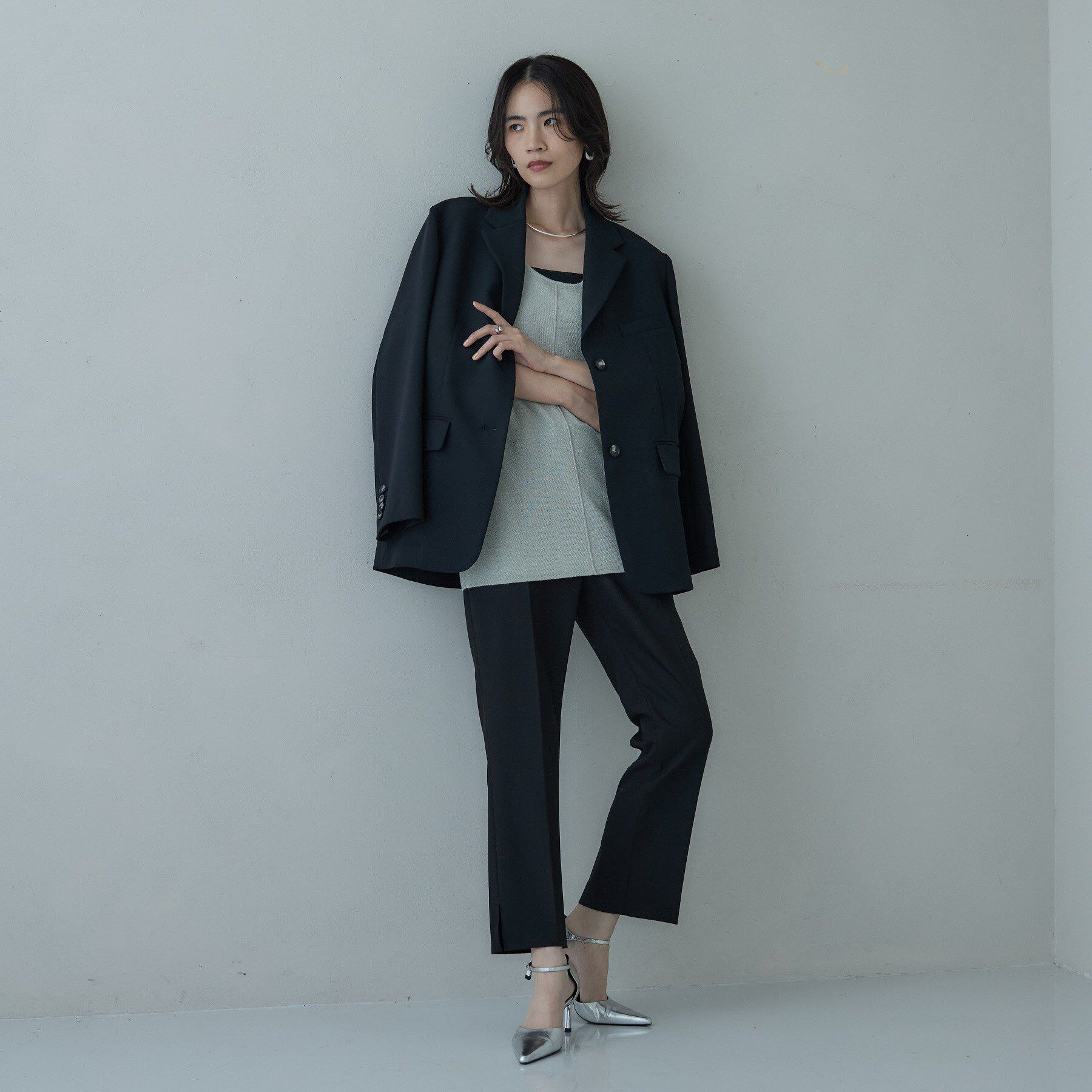 GALLEST「ロングニットタンク」|ニット・セーター|