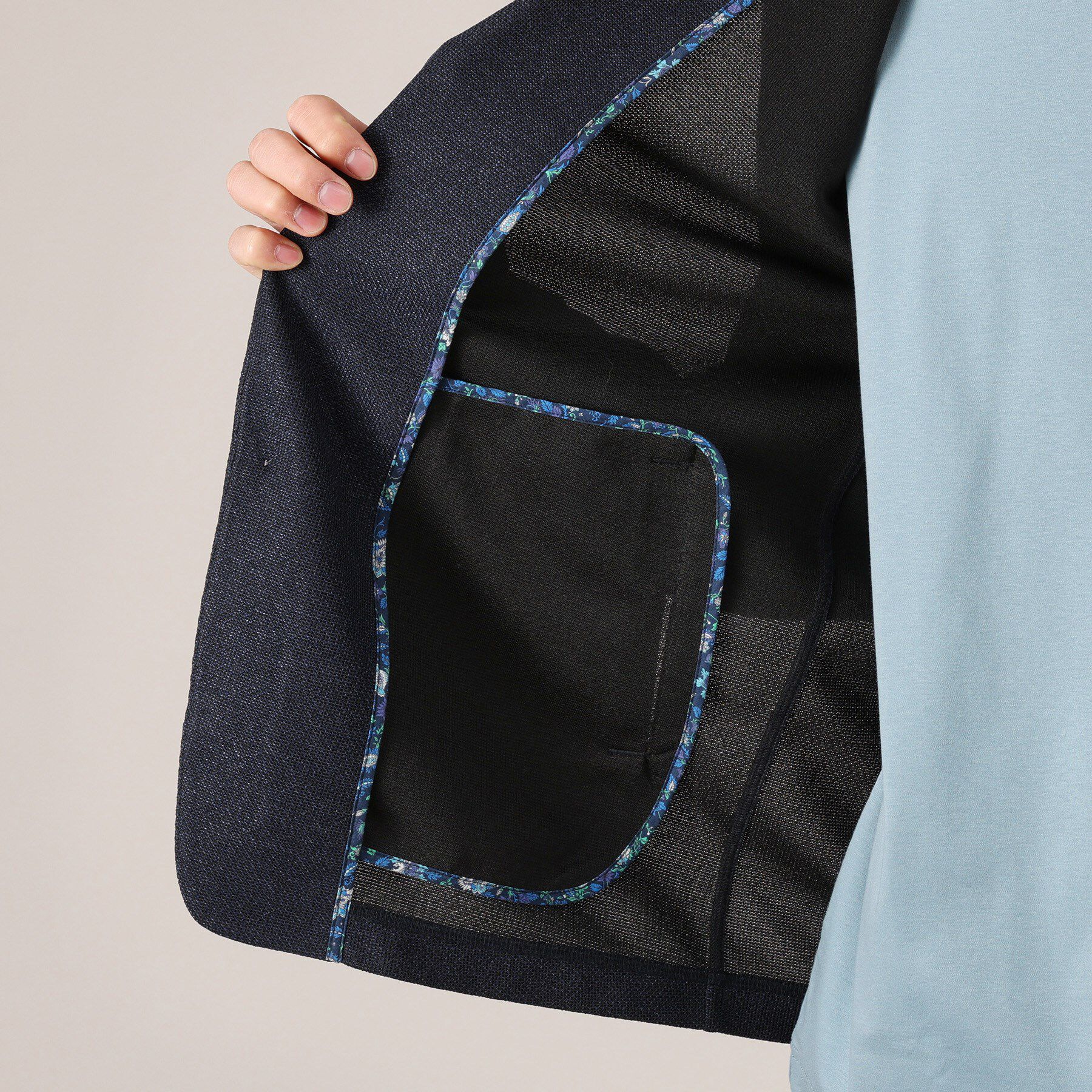 TAKEO KIKUCHI「【抗菌防臭】尾州リネンブレンド ドビーメッシュ カーディガン」|カーディガン|