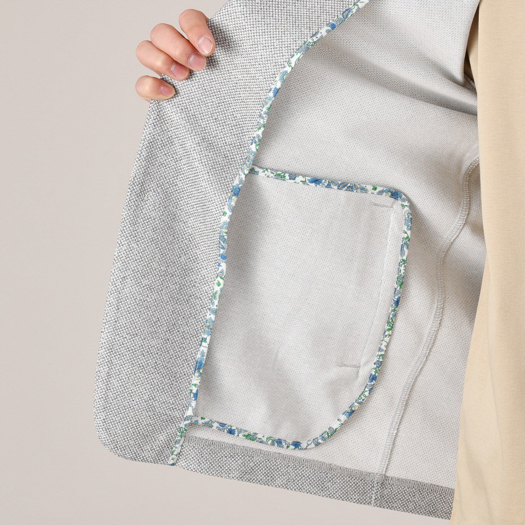 TAKEO KIKUCHI「【抗菌防臭】尾州リネンブレンド ドビーメッシュ カーディガン」|カーディガン|