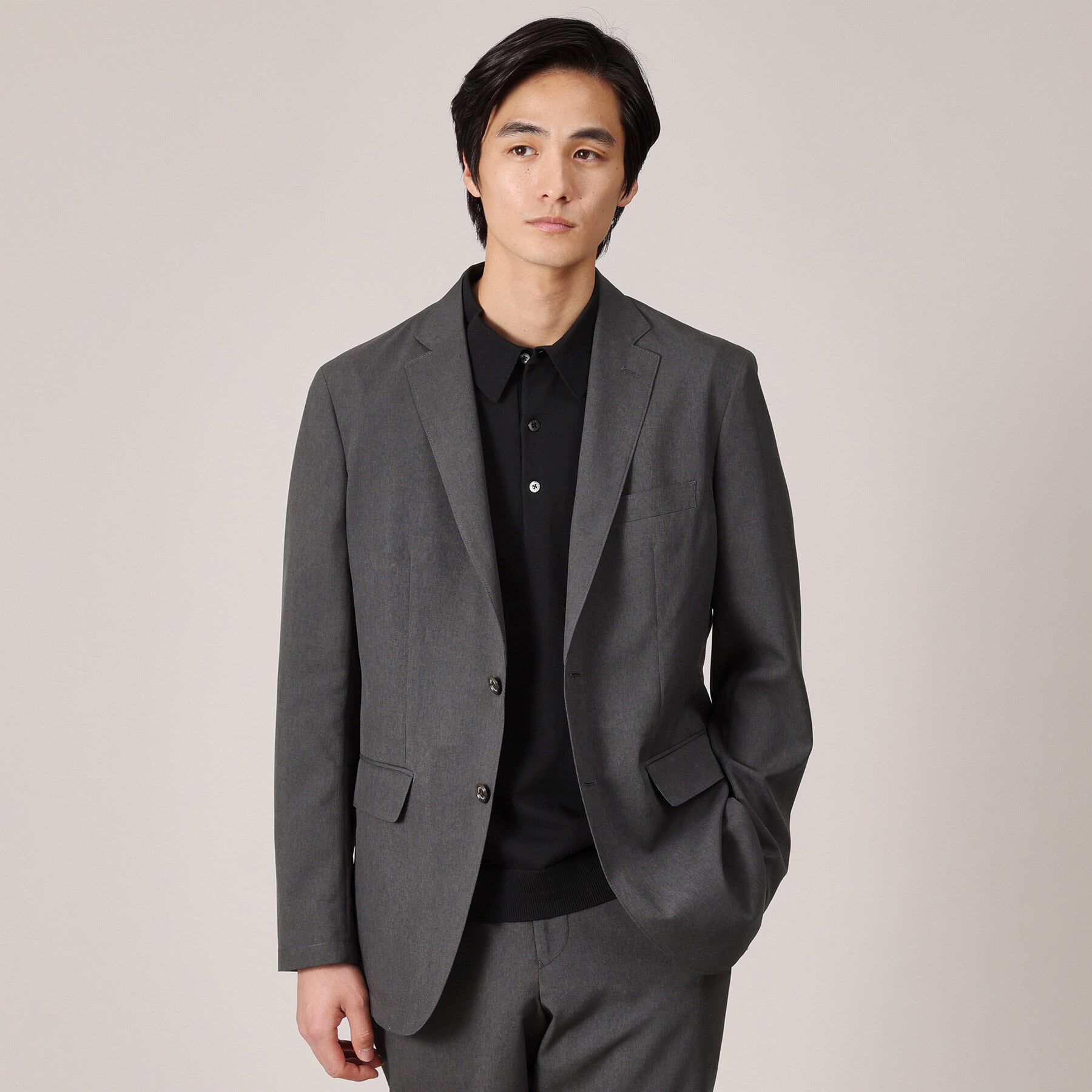 TAKEO KIKUCHI「【LIMITED】コンフォータブル セットアップ /ジャケット＆パンツ」|テーラードジャケット|