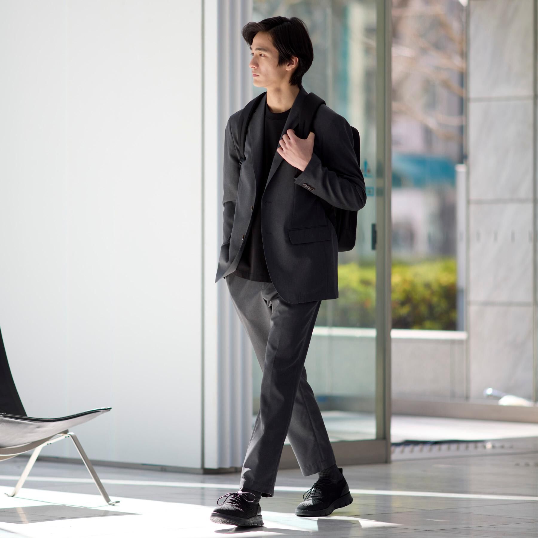 TAKEO KIKUCHI「【LIMITED】コンフォータブル セットアップ /ジャケット＆パンツ」|テーラードジャケット|