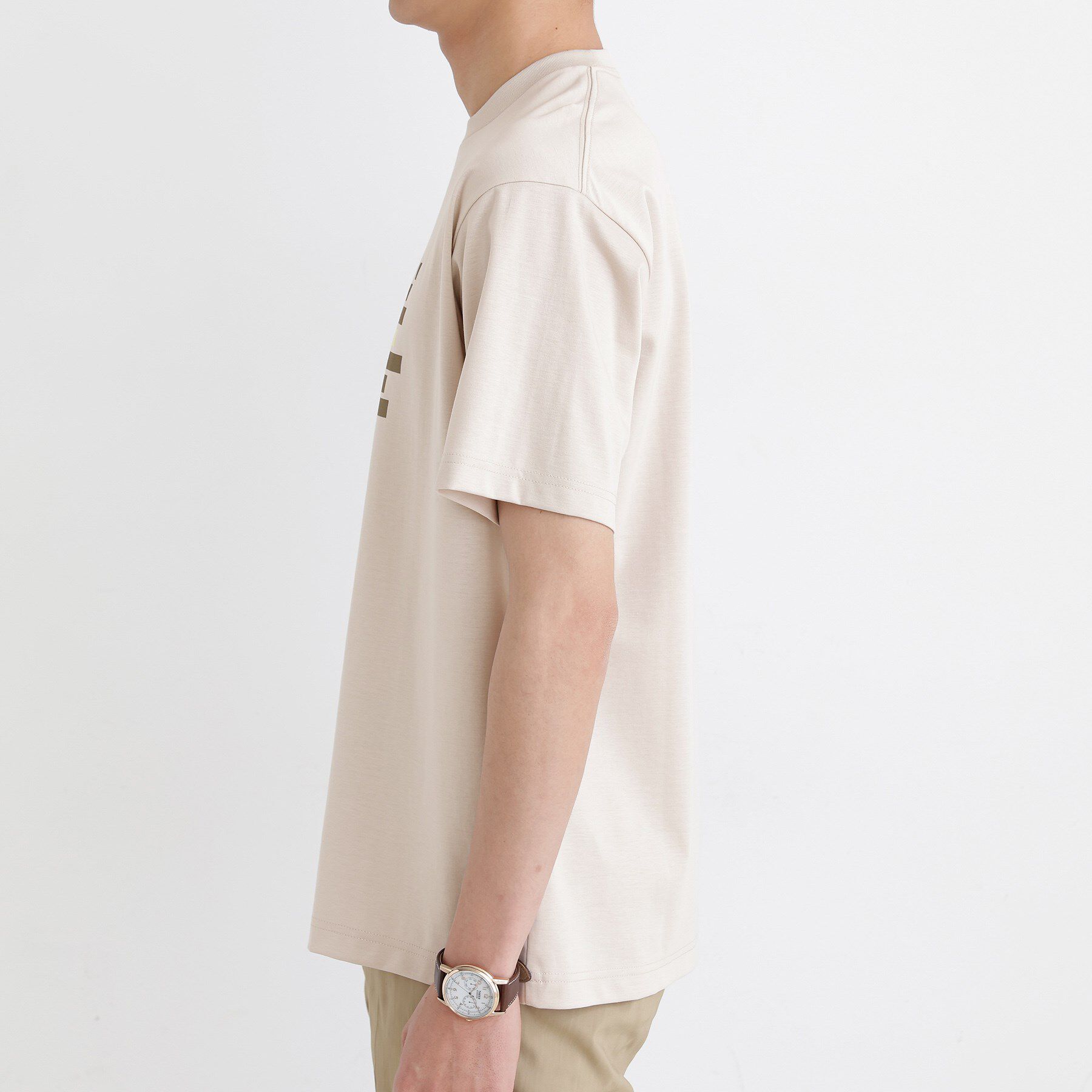 TAKEO KIKUCHI「モザイクロゴ ポンチTシャツ」|Tシャツ・カットソー|