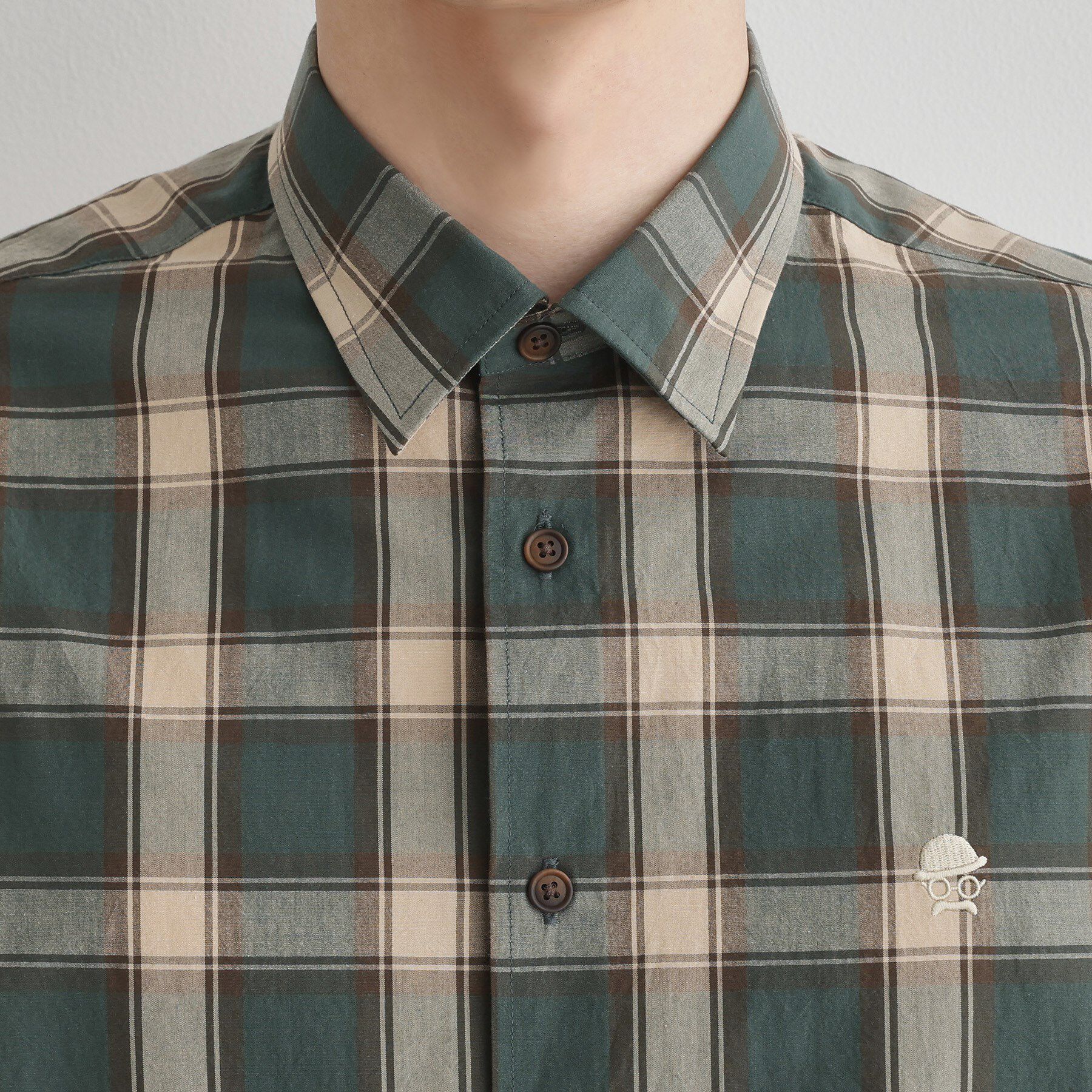 TAKEO KIKUCHI「【LIMITED】ダークチェック長袖シャツ」|シャツ・ブラウス|