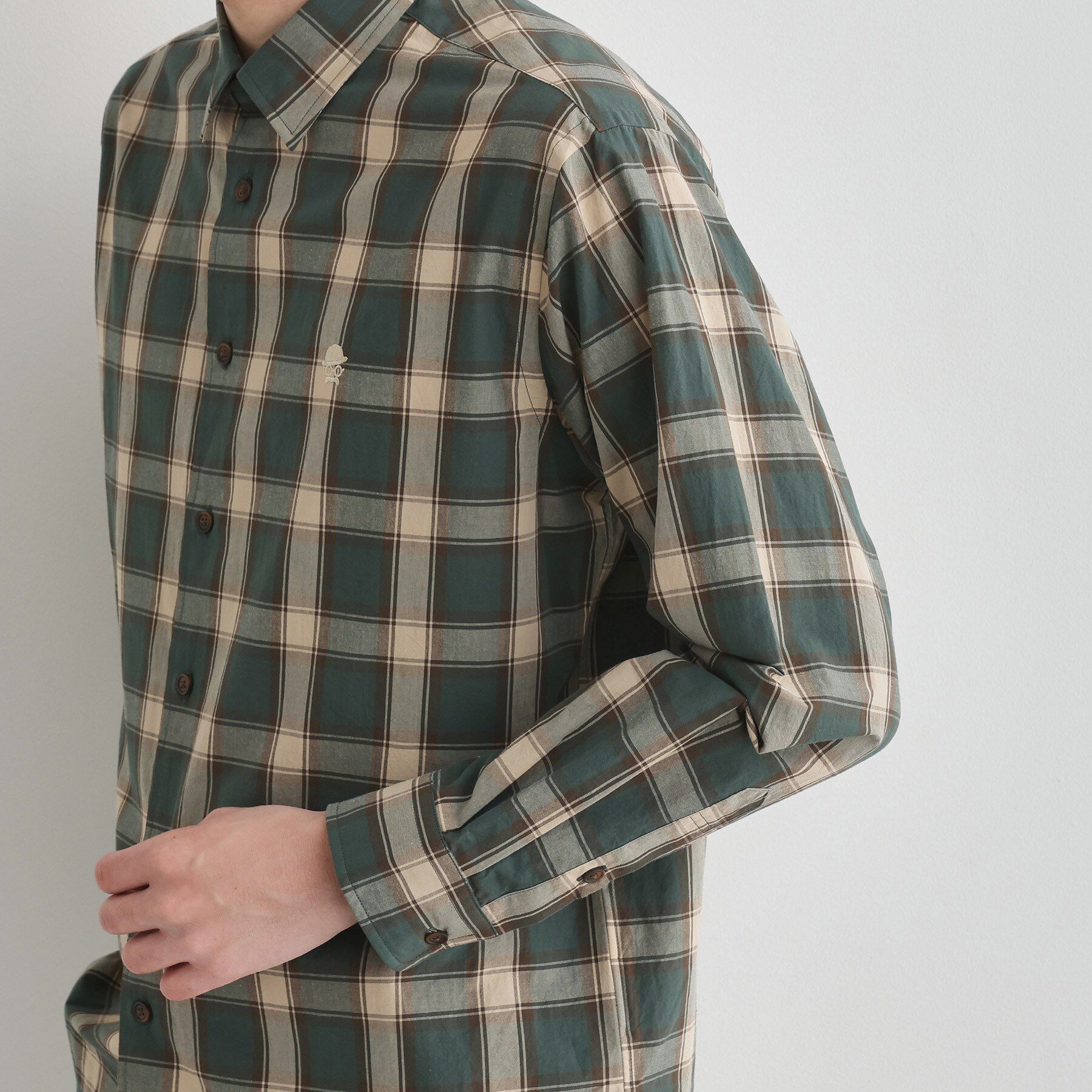 TAKEO KIKUCHI「【LIMITED】ダークチェック長袖シャツ」|シャツ・ブラウス|