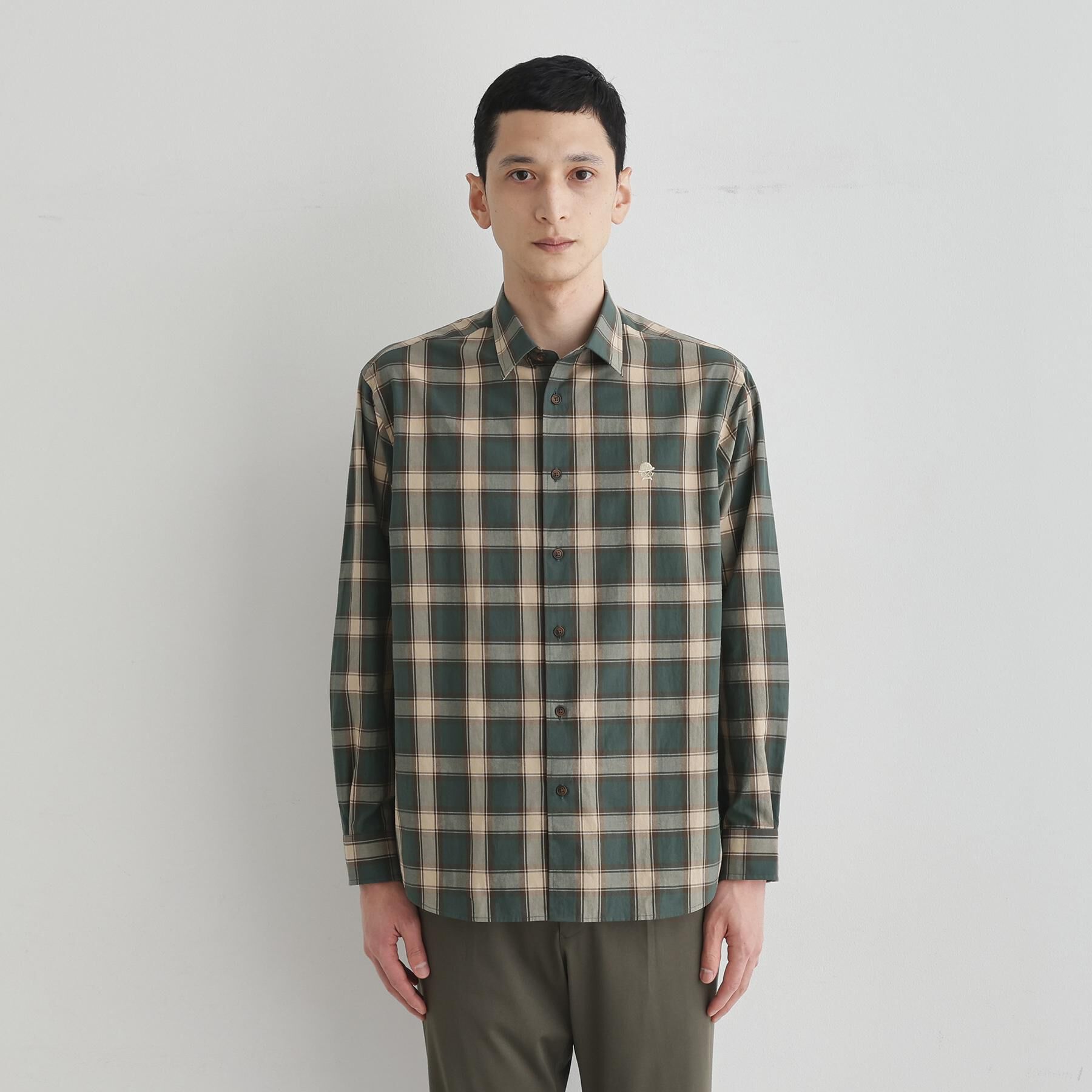 TAKEO KIKUCHI「【LIMITED】ダークチェック長袖シャツ」|シャツ・ブラウス|