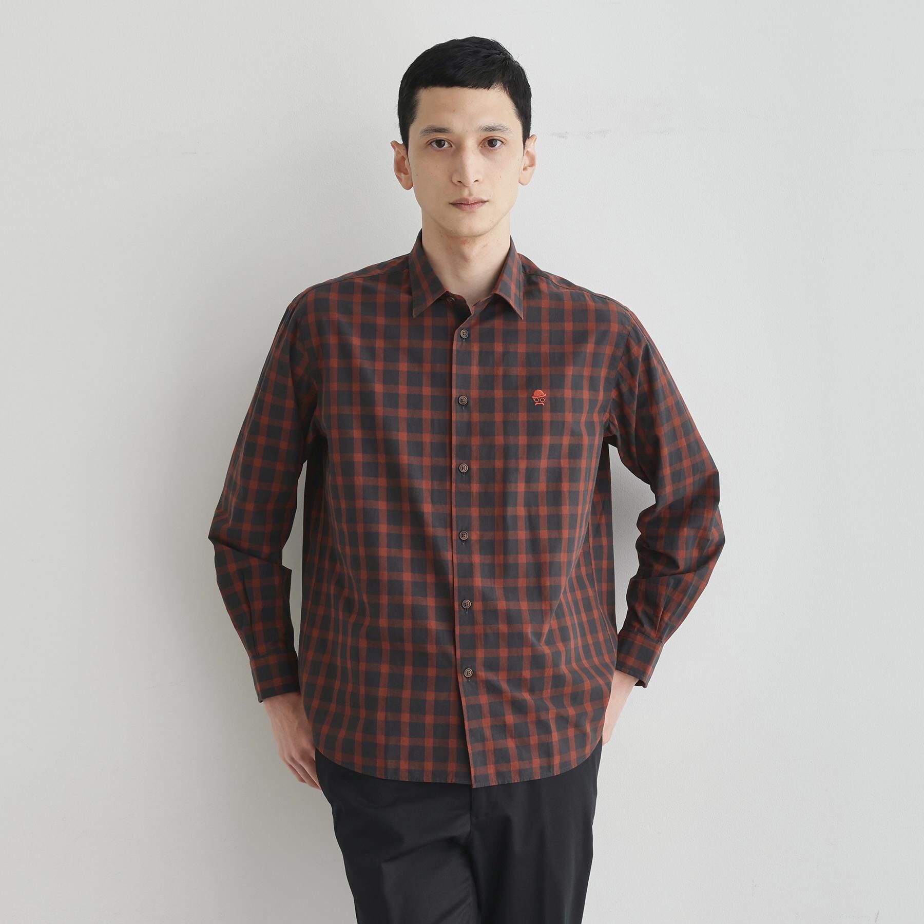 TAKEO KIKUCHI「【LIMITED】ダークチェック長袖シャツ」|シャツ・ブラウス|