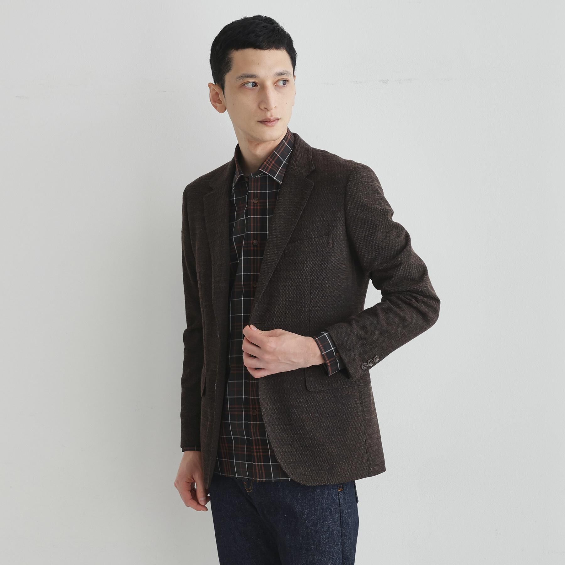 TAKEO KIKUCHI「【LIMITED】ダークチェック長袖シャツ」|シャツ・ブラウス|