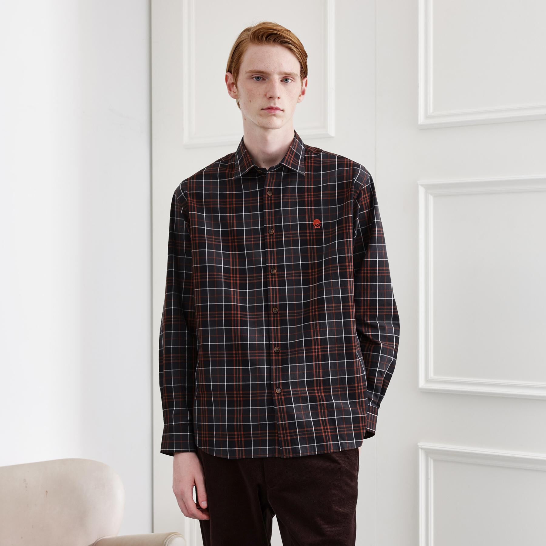 TAKEO KIKUCHI「【LIMITED】ダークチェック長袖シャツ」|シャツ・ブラウス|