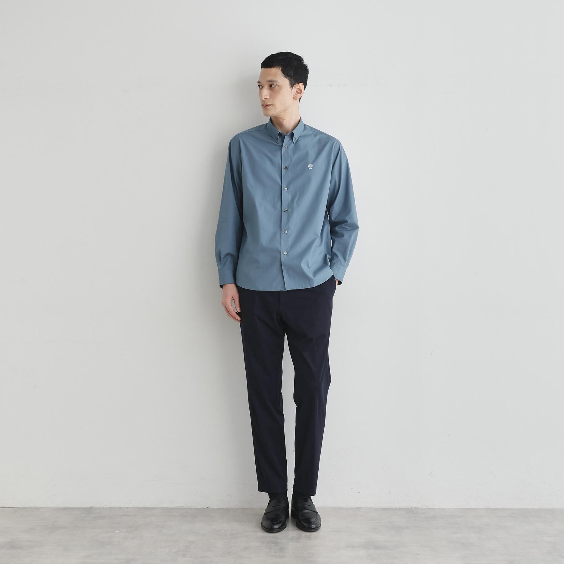 TAKEO KIKUCHI「【LIMITED】ワンポイント刺繍ボタンダウンシャツ」|シャツ・ブラウス|