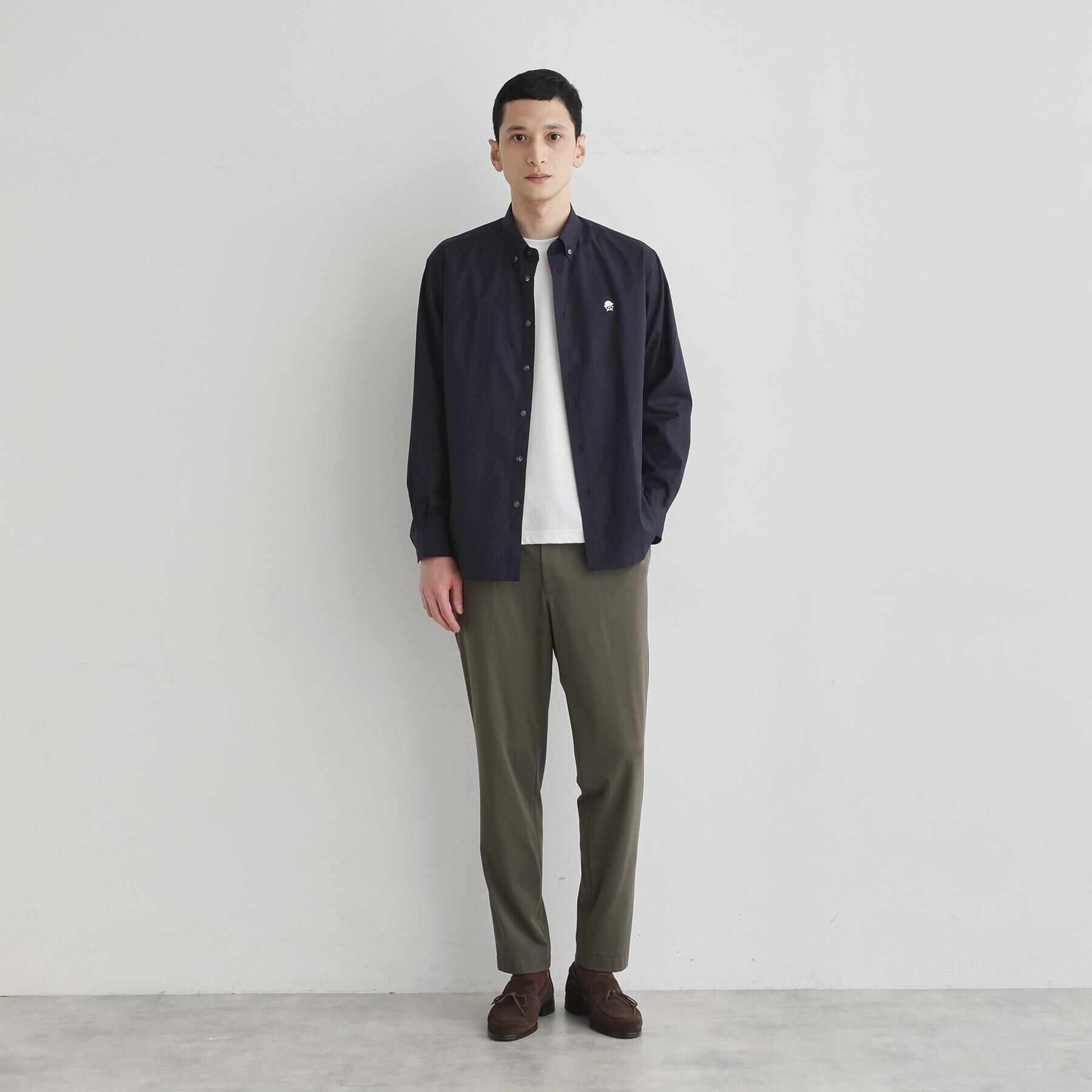 TAKEO KIKUCHI「【LIMITED】ワンポイント刺繍ボタンダウンシャツ」|シャツ・ブラウス|