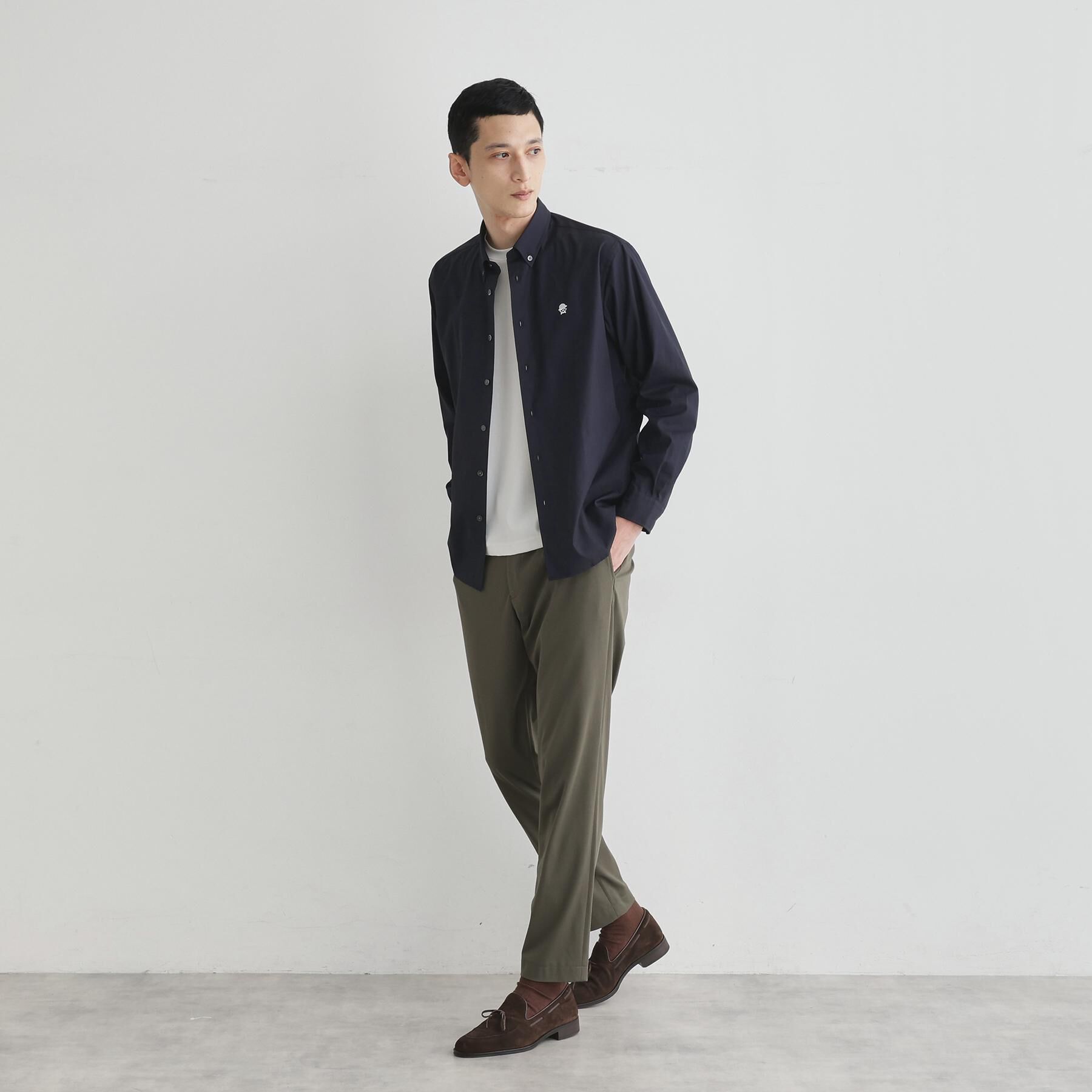 TAKEO KIKUCHI「【LIMITED】ワンポイント刺繍ボタンダウンシャツ」|シャツ・ブラウス|