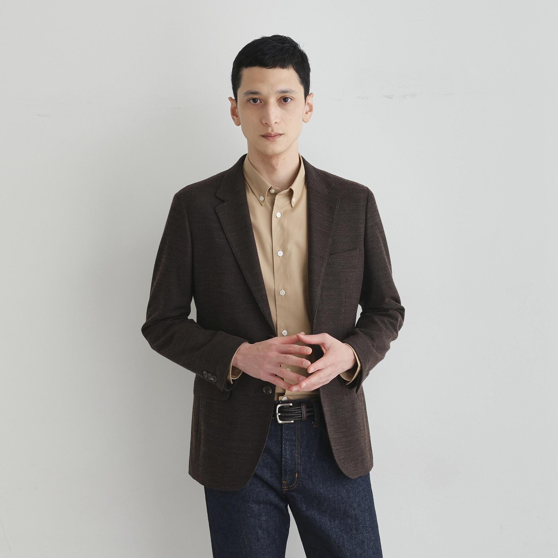 TAKEO KIKUCHI「【LIMITED】ワンポイント刺繍ボタンダウンシャツ」|シャツ・ブラウス|