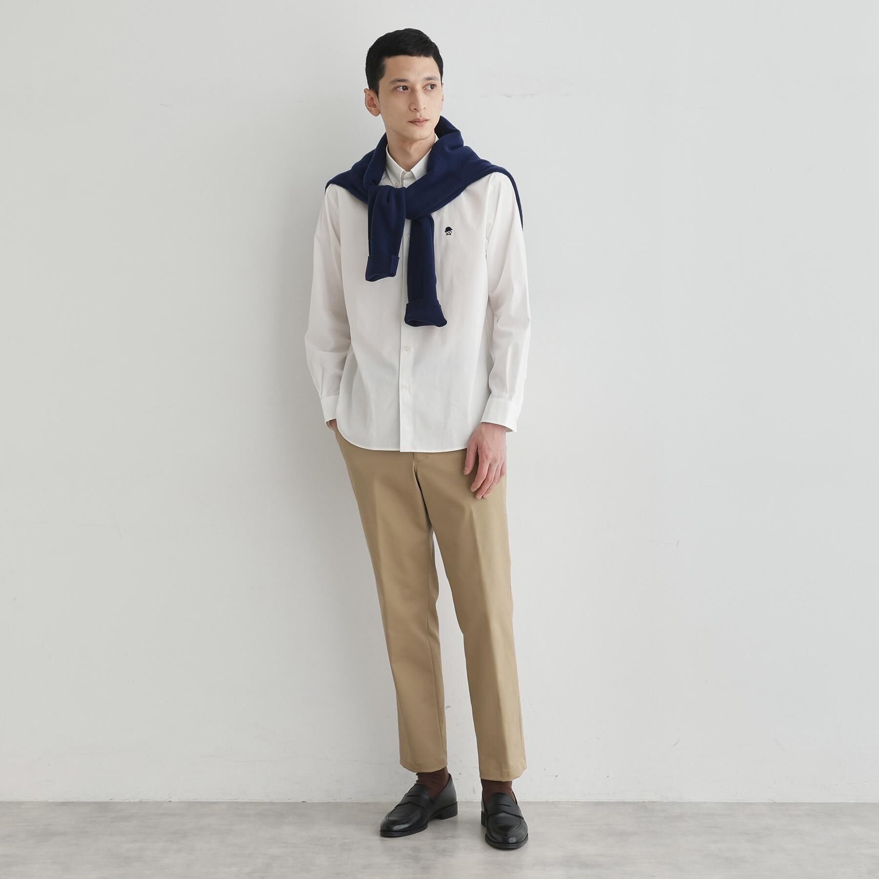 TAKEO KIKUCHI「【LIMITED】ワンポイント刺繍ボタンダウンシャツ」|シャツ・ブラウス|