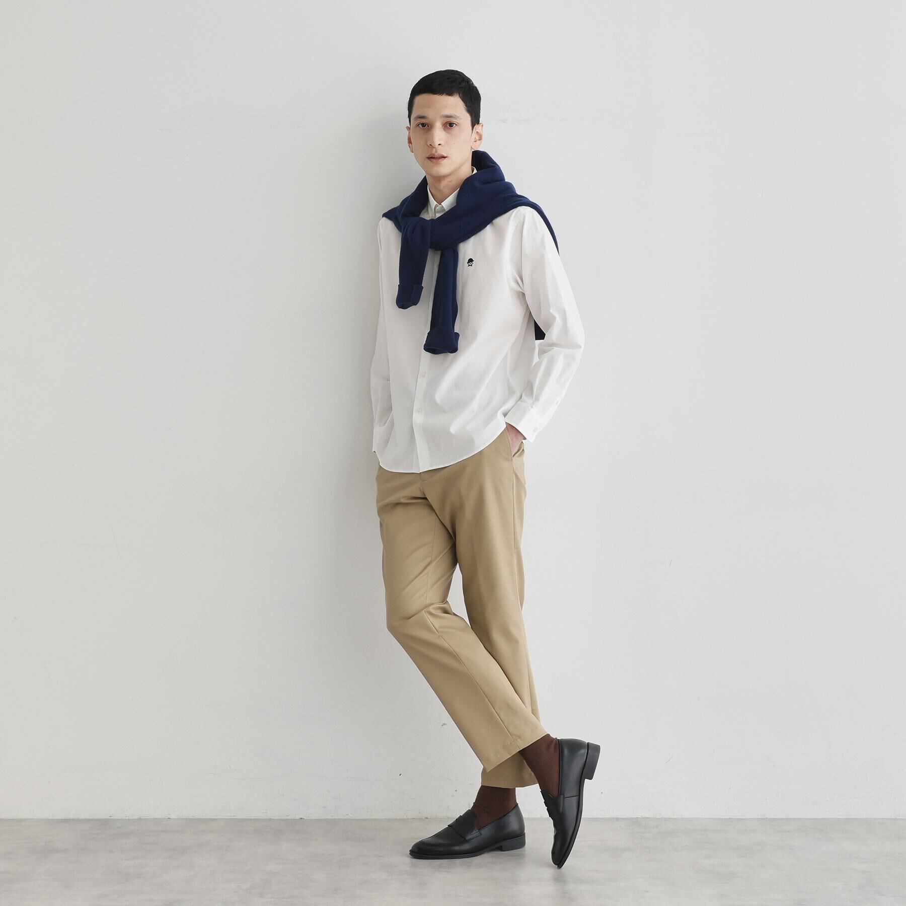 TAKEO KIKUCHI「【LIMITED】ワンポイント刺繍ボタンダウンシャツ」|シャツ・ブラウス|