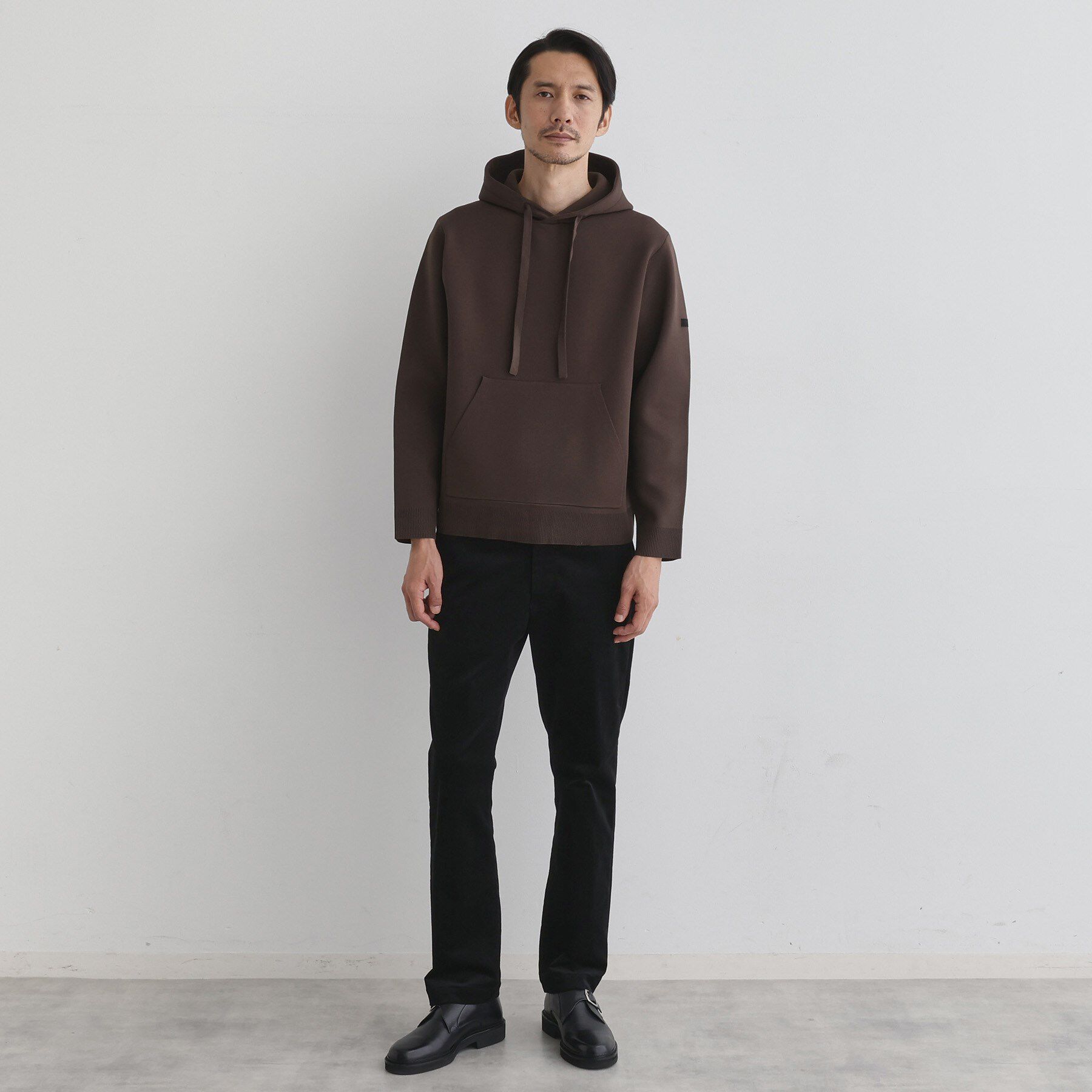 TAKEO KIKUCHI「スポンディッシュ プルオーバー ニットパーカ」|ニット・セーター|